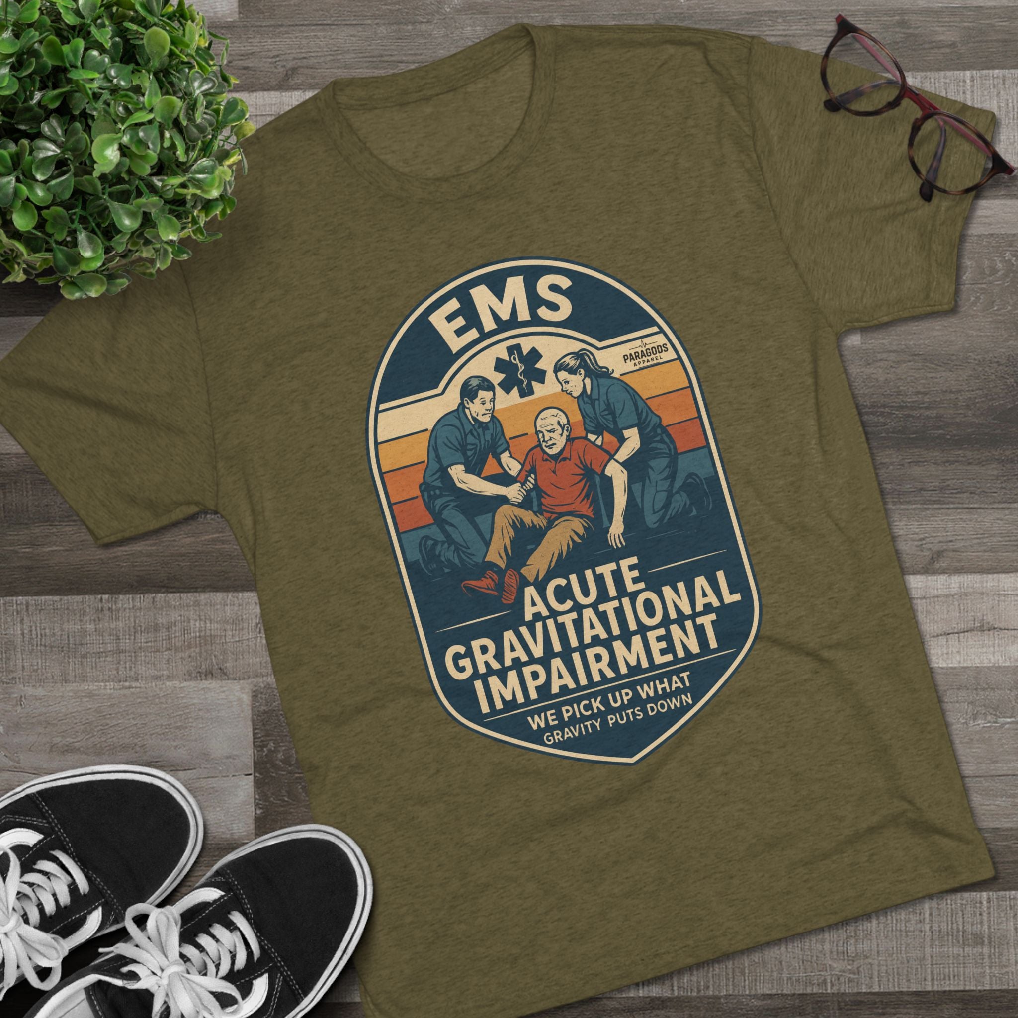 AGI(FALL) EMS Tri-Blend Tee