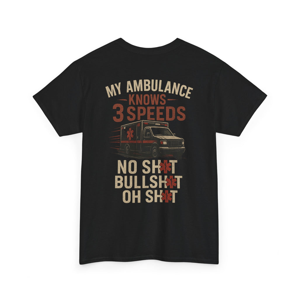 EMS 3 Speed Unisex T-Shirt - Vintage Style Medical Apparel