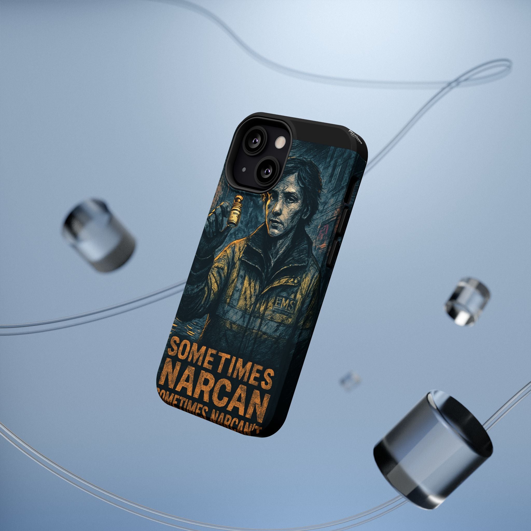 Resilient Phone Case: Sometimes Narcan, Emergency Services, First Responders Gift, Support Awareness, Durable Protection