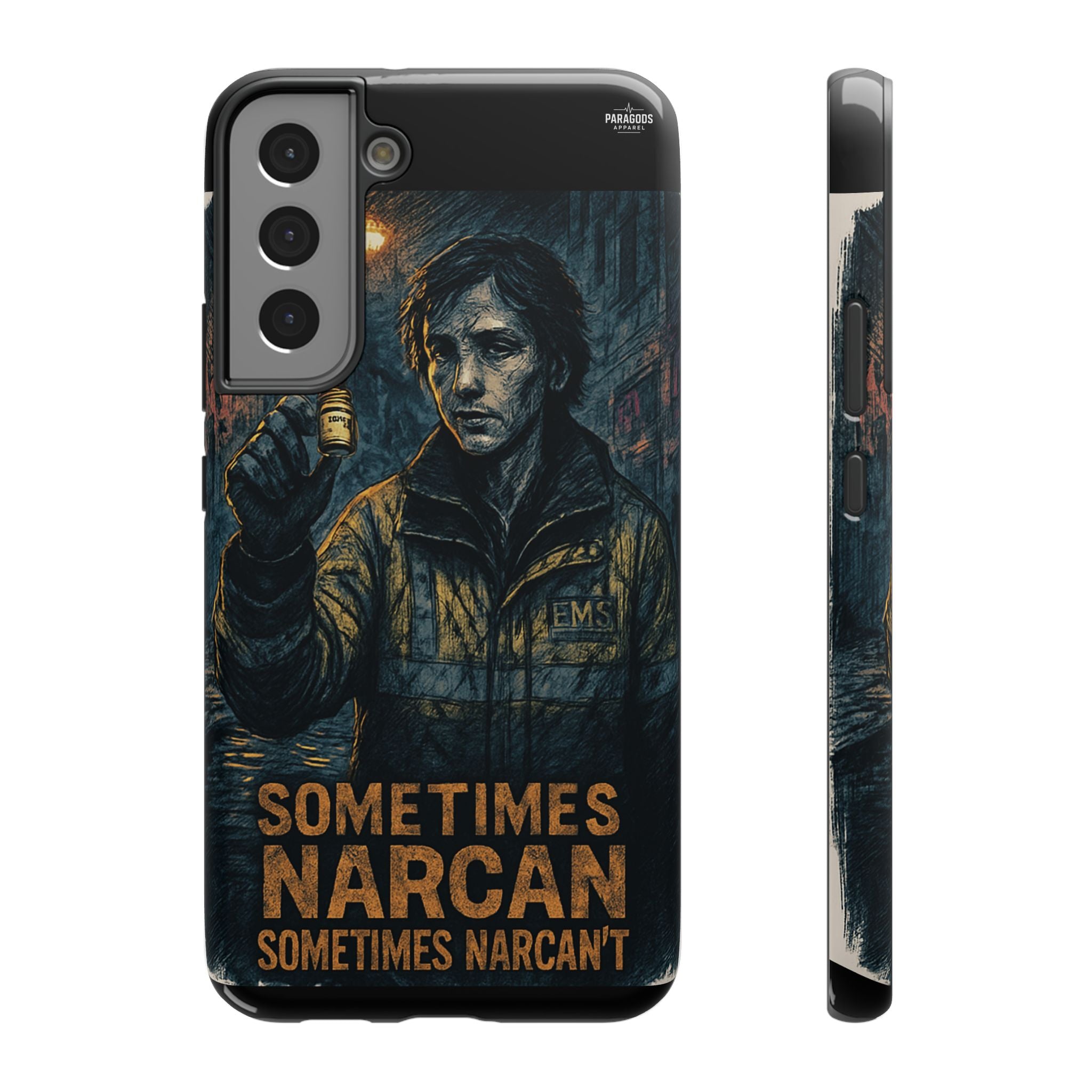 Resilient Phone Case: Sometimes Narcan, Emergency Services, First Responders Gift, Support Awareness, Durable Protection