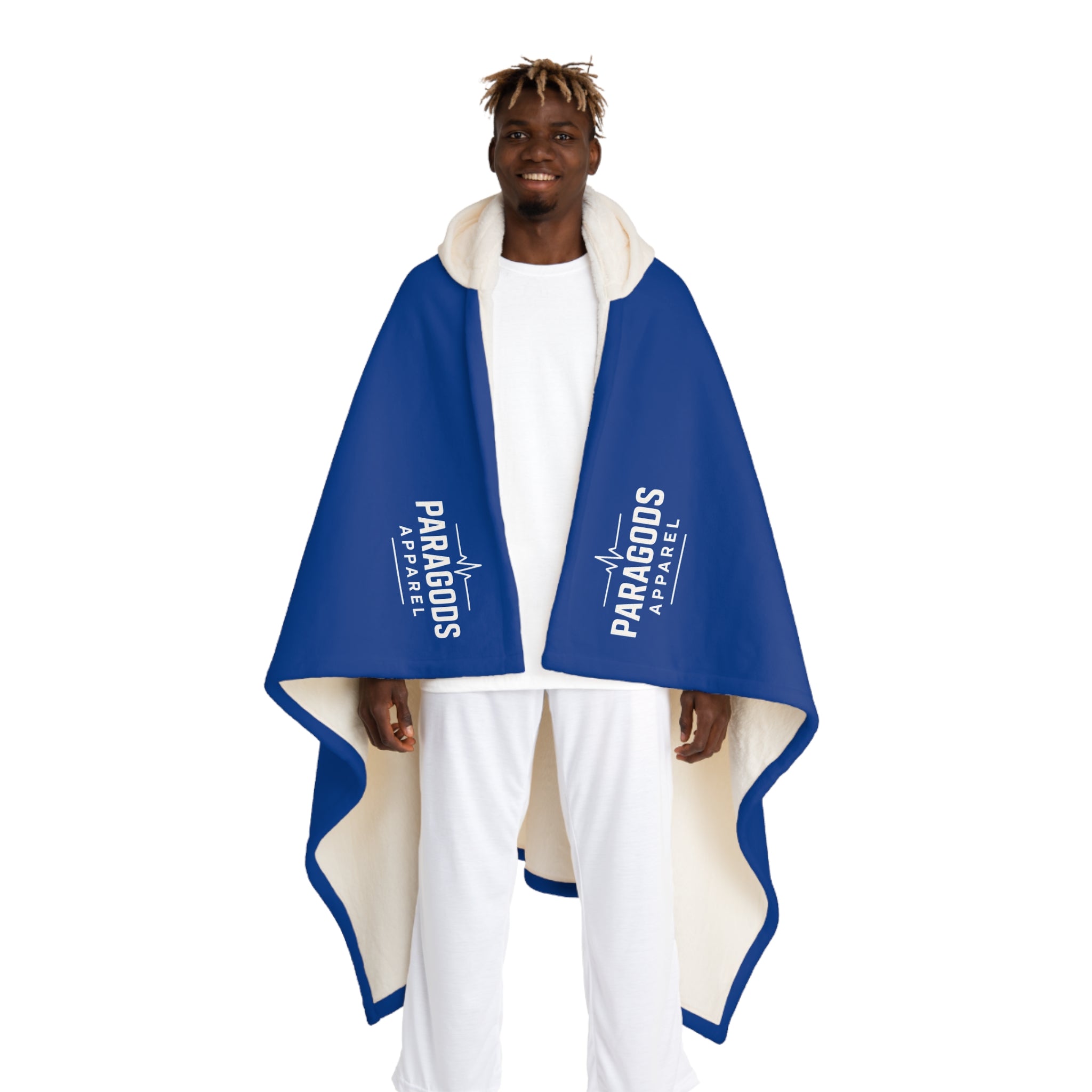 Paragods Ambulance Cozy Sherpa Fleece Blanket Hoodie