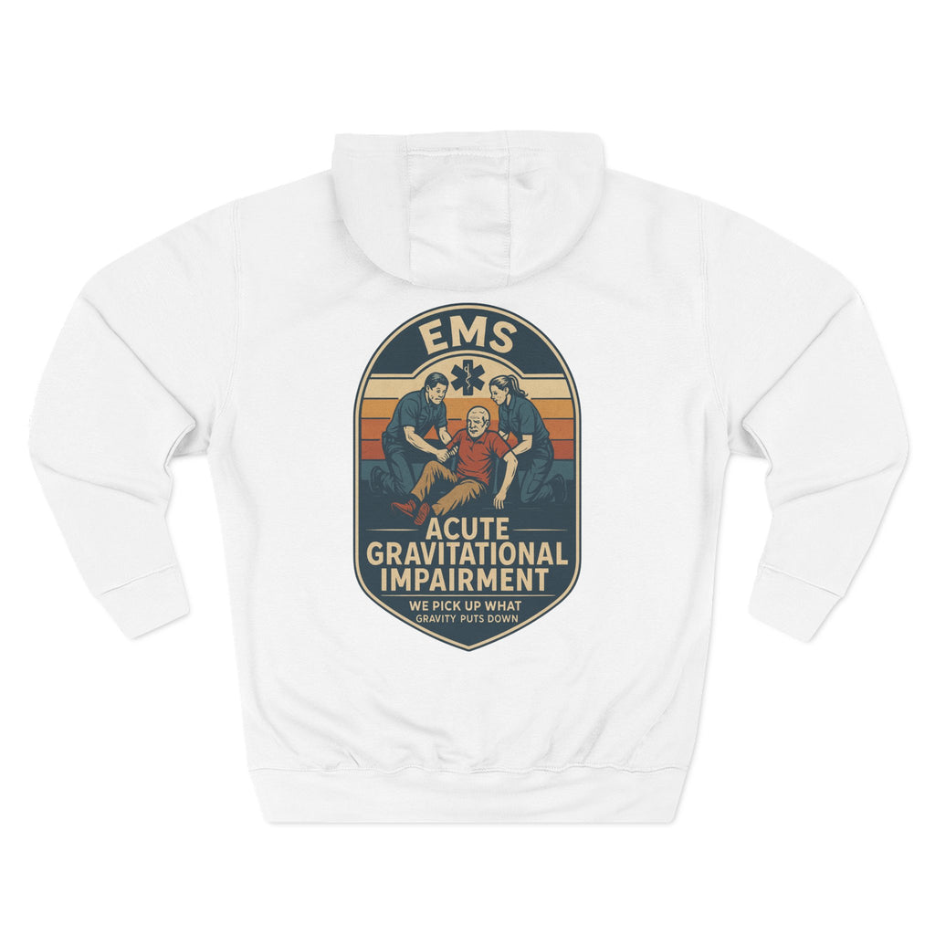 Vintage EMS Hoodie - Acute Gravitational Impairment