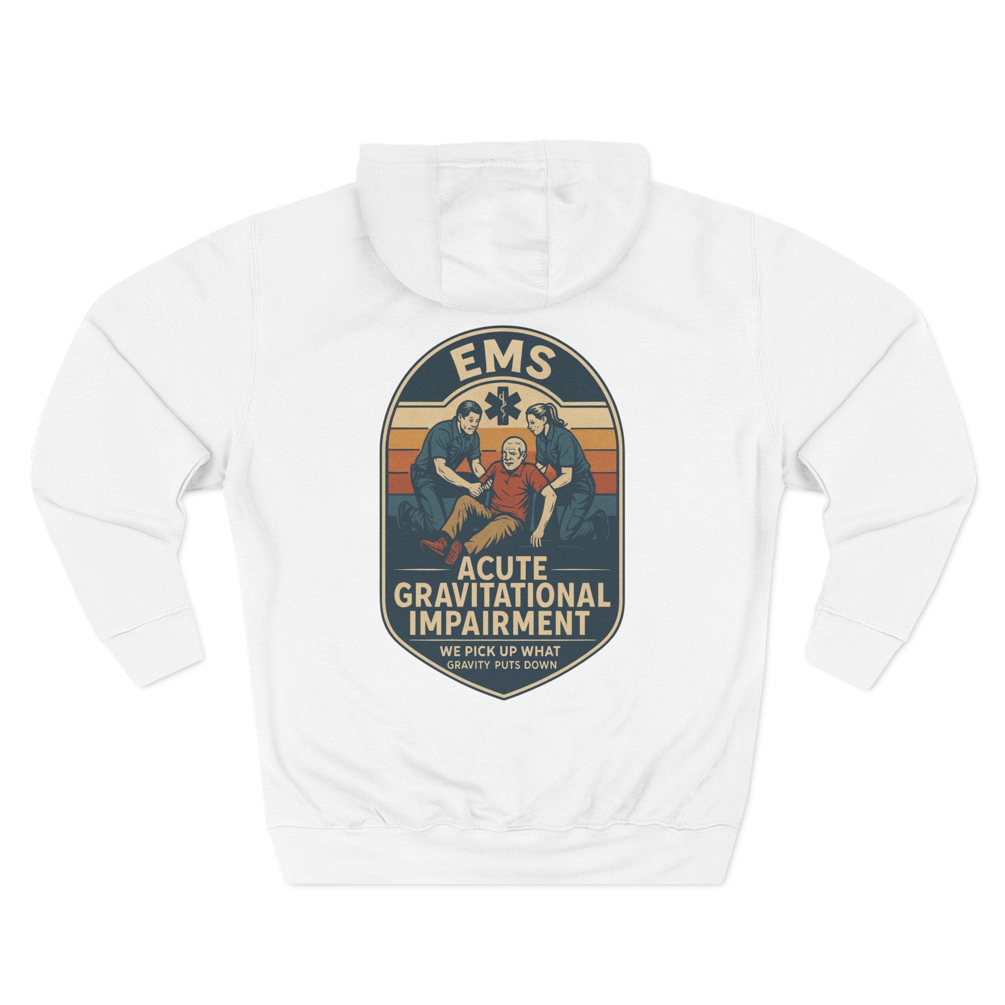 Vintage EMS Hoodie - Acute Gravitational Impairment
