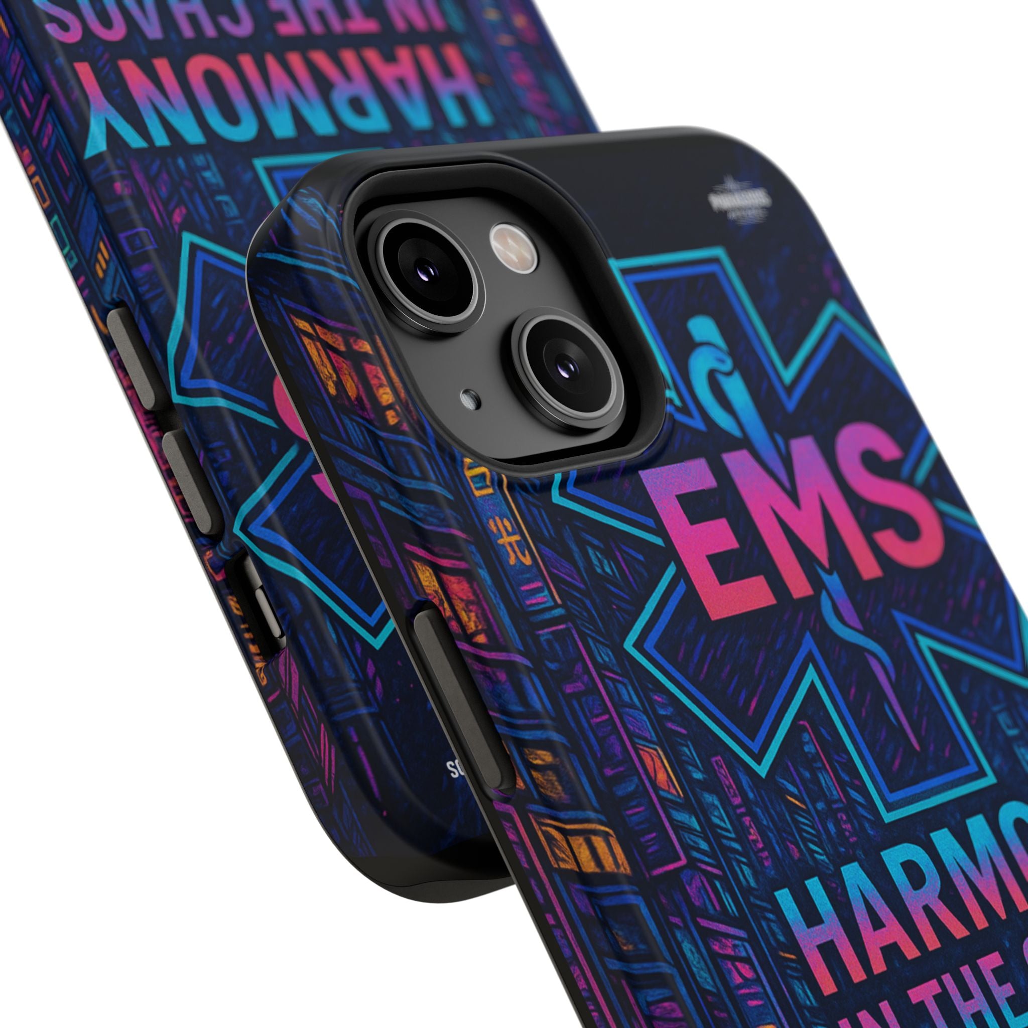 EMS Harmony in the Chaos Impact-Resistant Phone Case, Emergency Services Gift, Durable Phone Cover, Medic Accessories, EMT Merchandise