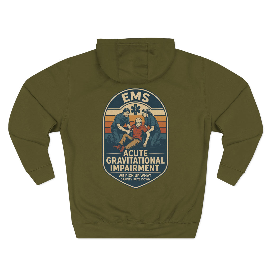Vintage EMS Hoodie - Acute Gravitational Impairment
