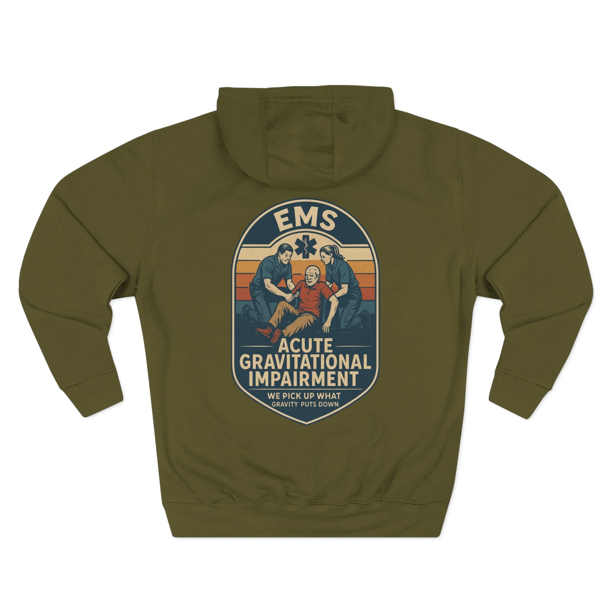 Vintage EMS Hoodie - Acute Gravitational Impairment
