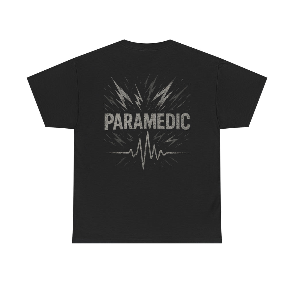 Paramedic Heavy Cotton Tee for First Responders, Unisex T-Shirt, Emergency Medical Tee, Gift for EMTs, Casual Everyday Wear