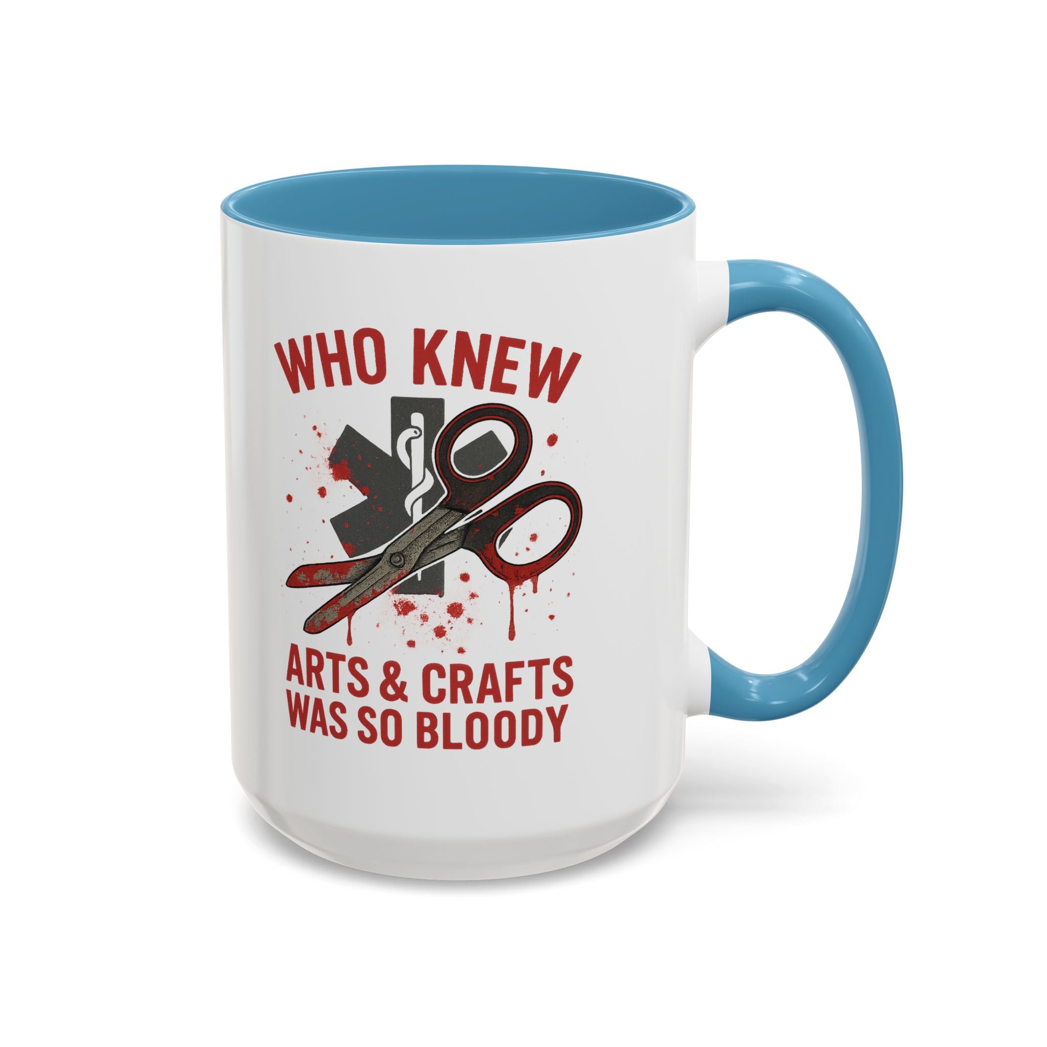 Bloody Arts & Crafts Accent Coffee Mug