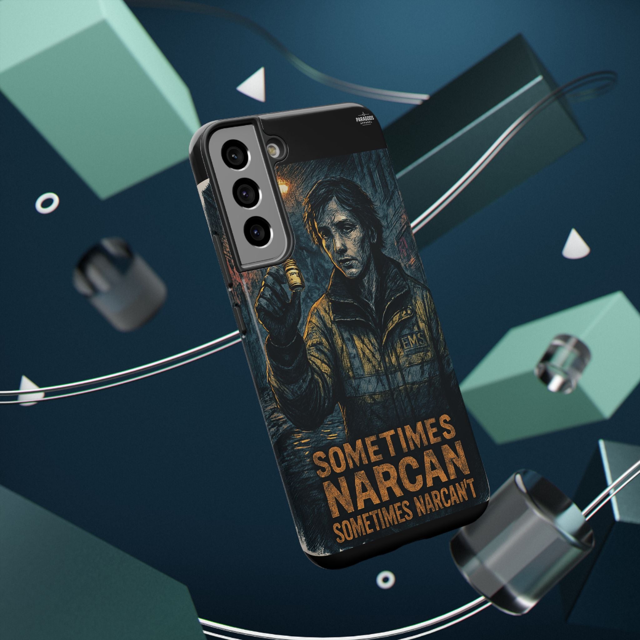 Resilient Phone Case: Sometimes Narcan, Emergency Services, First Responders Gift, Support Awareness, Durable Protection