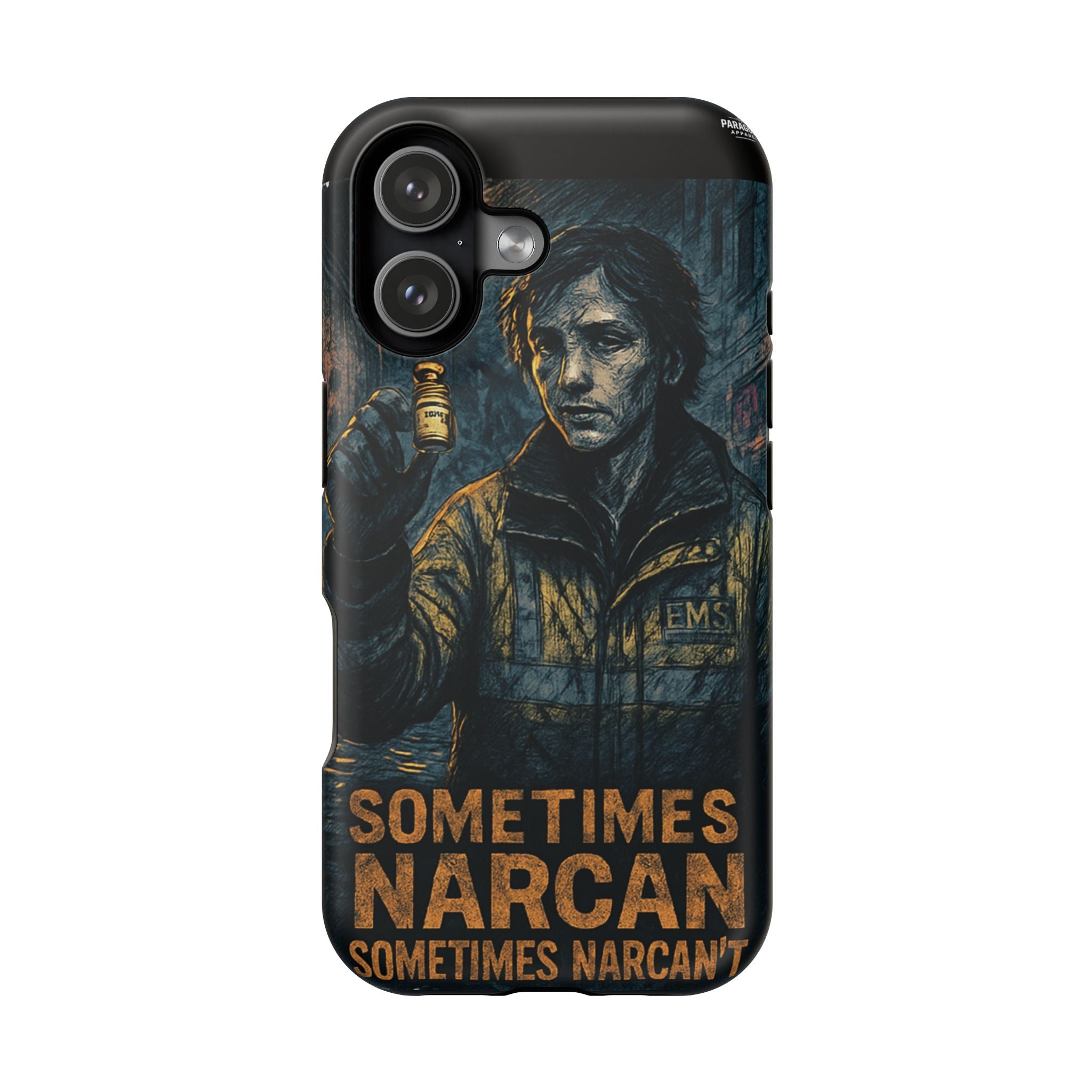 Resilient Phone Case: Sometimes Narcan, Emergency Services, First Responders Gift, Support Awareness, Durable Protection
