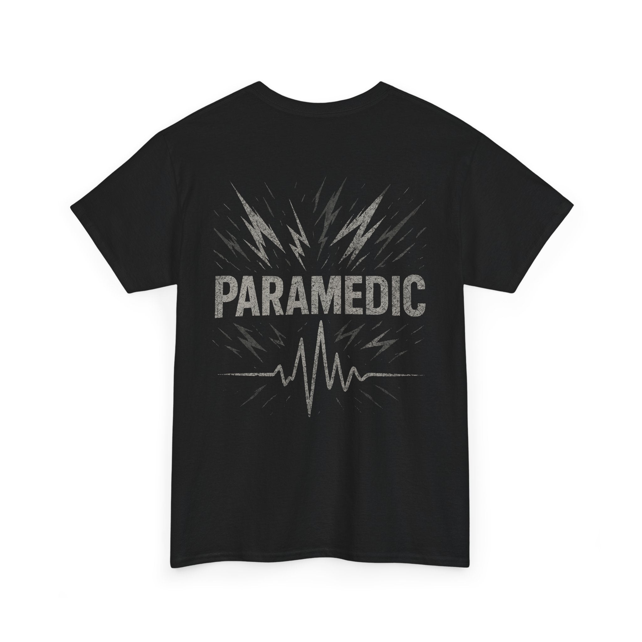Paramedic Heavy Cotton Tee for First Responders, Unisex T-Shirt, Emergency Medical Tee, Gift for EMTs, Casual Everyday Wear