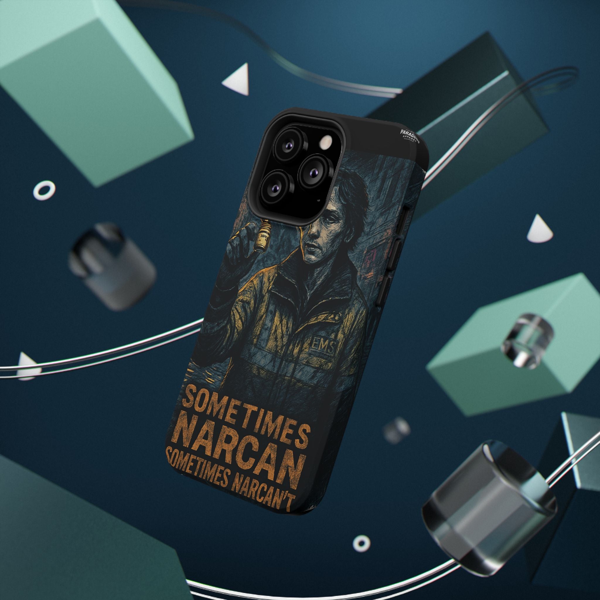 Resilient Phone Case: Sometimes Narcan, Emergency Services, First Responders Gift, Support Awareness, Durable Protection