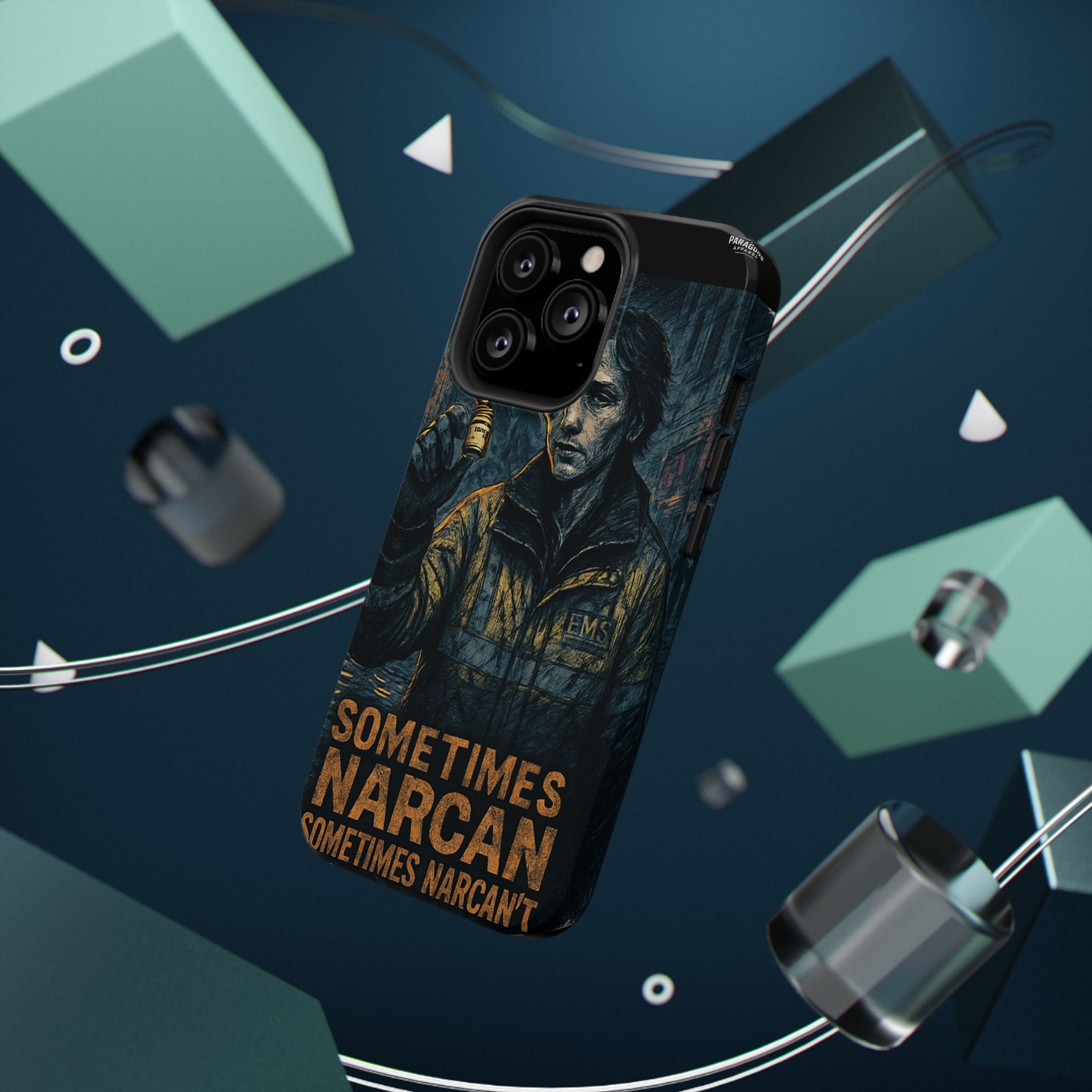 Resilient Phone Case: Sometimes Narcan, Emergency Services, First Responders Gift, Support Awareness, Durable Protection