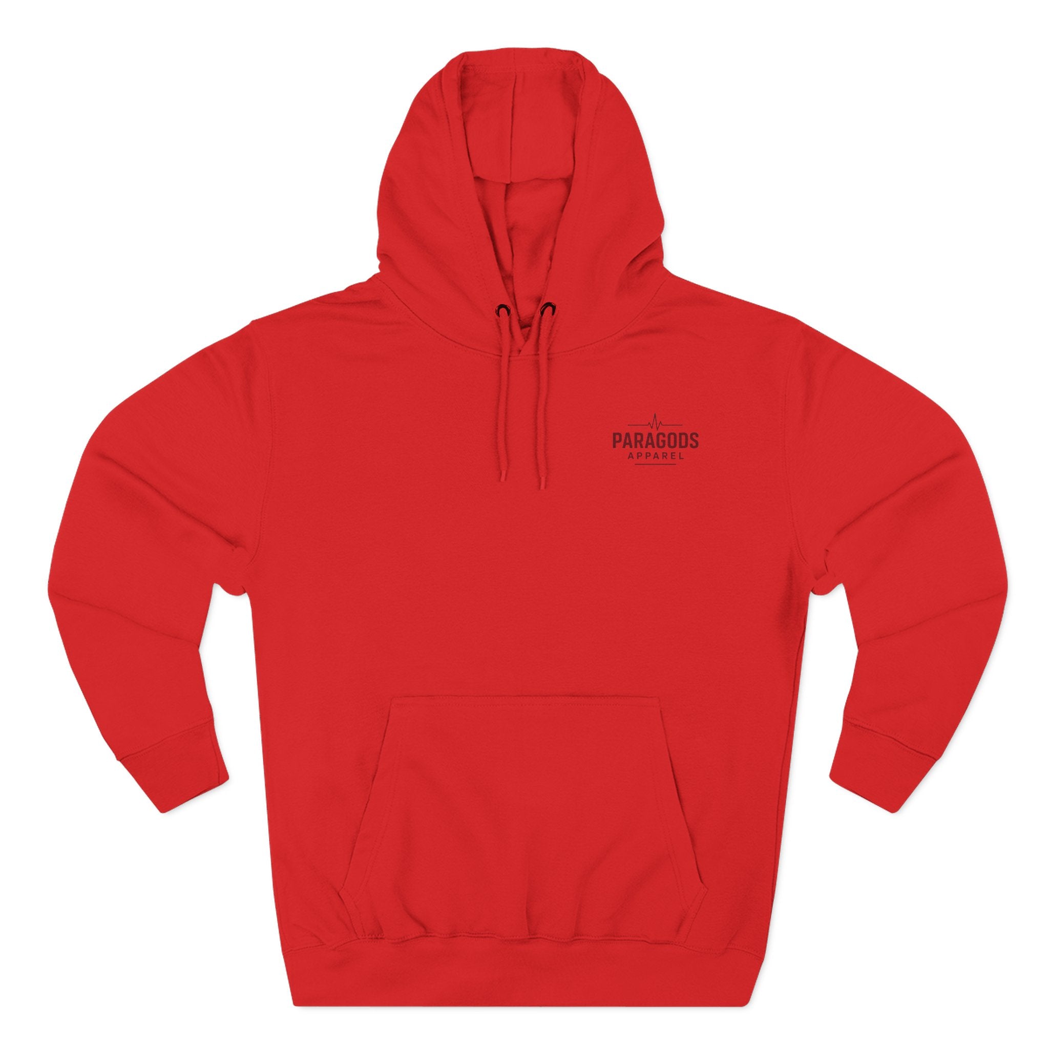 Three-Panel Fleece Hoodie - EMS-CAFFEINATE, DIB, REPEAT Design