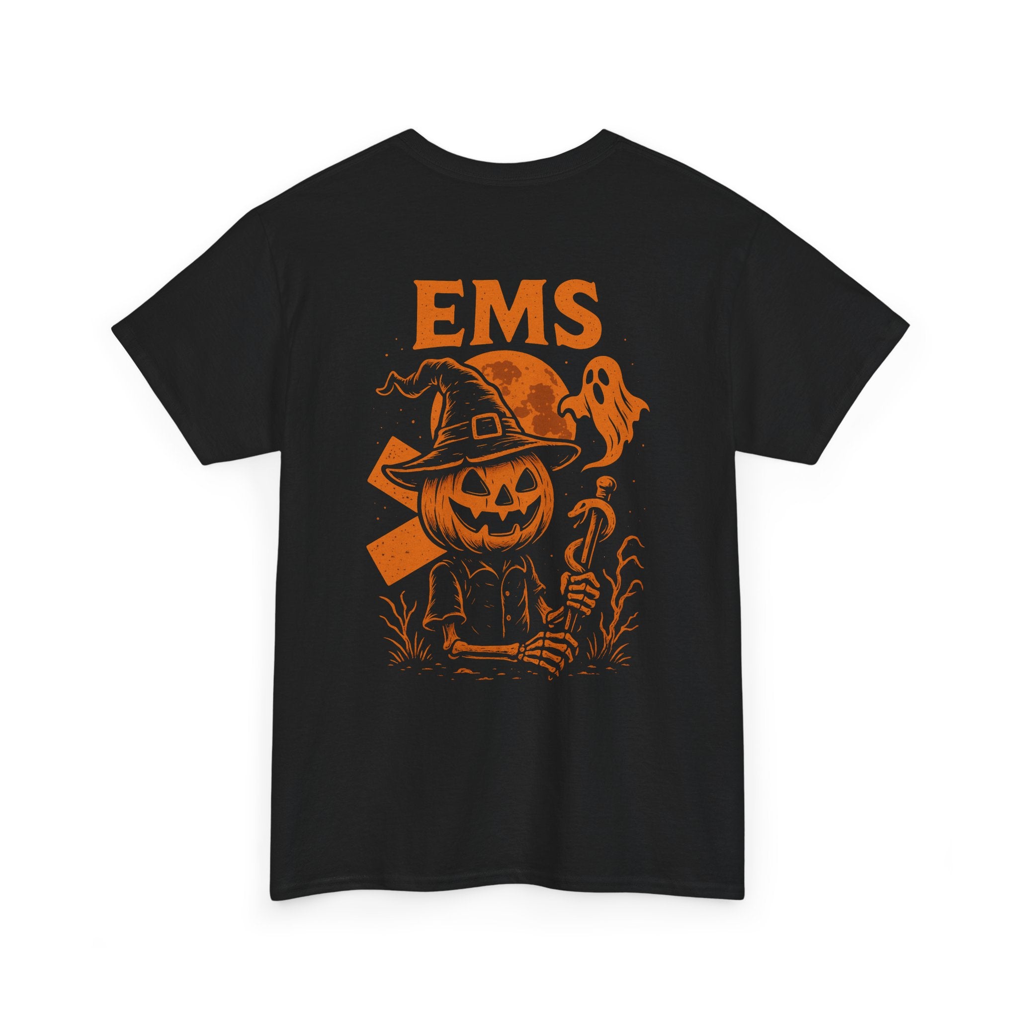 Halloween EMS Pumpkin Tee EMS Shirt, Fall T-Shirt, Spooky Season Apparel,Gift for Medics
