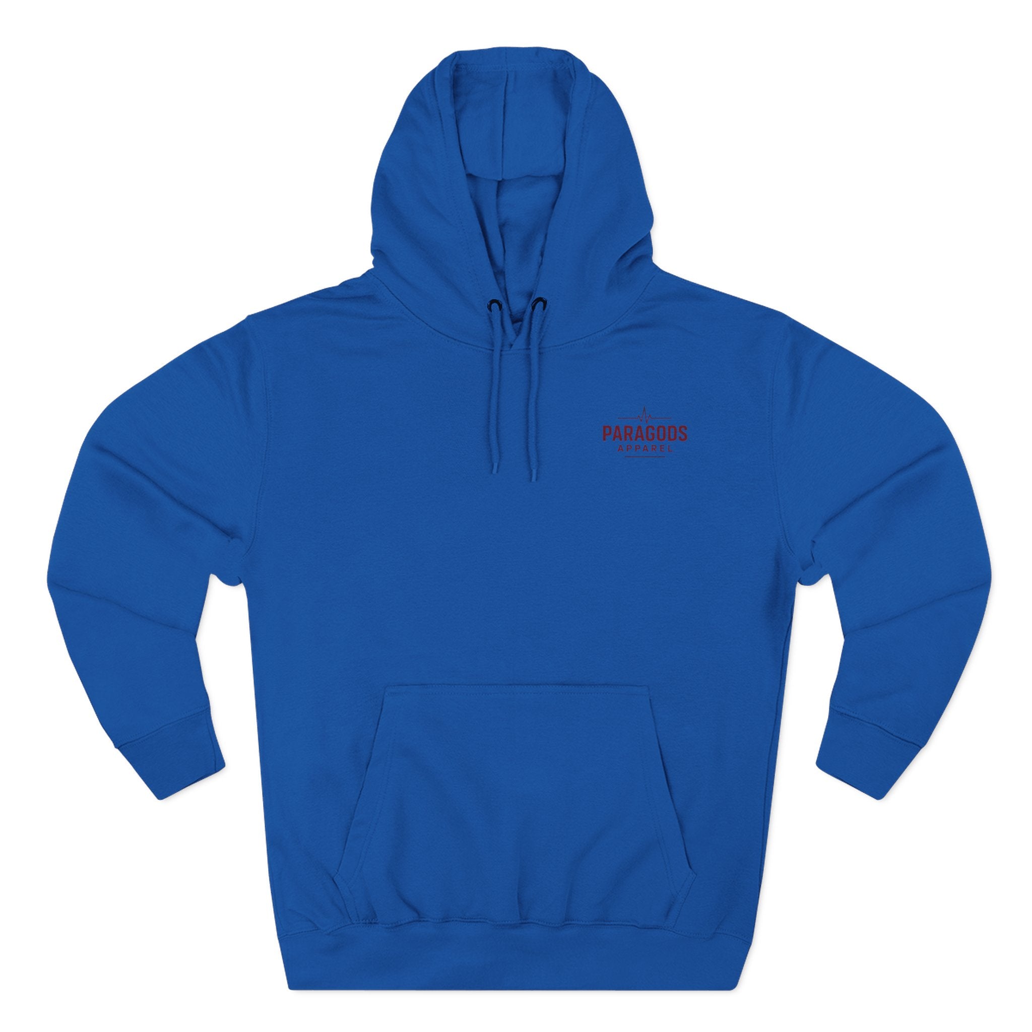 Three-Panel Fleece Hoodie - EMS-CAFFEINATE, DIB, REPEAT Design