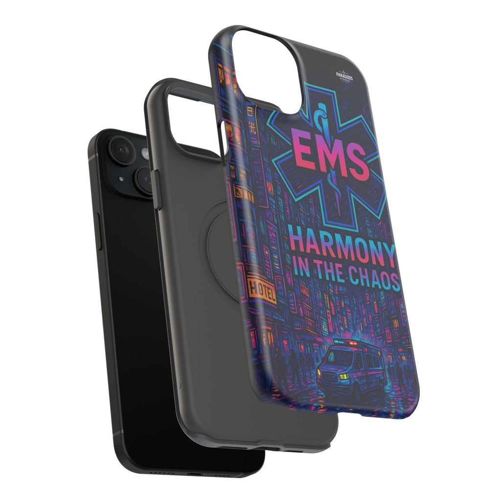 EMS Harmony in the Chaos Impact-Resistant Phone Case, Emergency Services Gift, Durable Phone Cover, Medic Accessories, EMT Merchandise