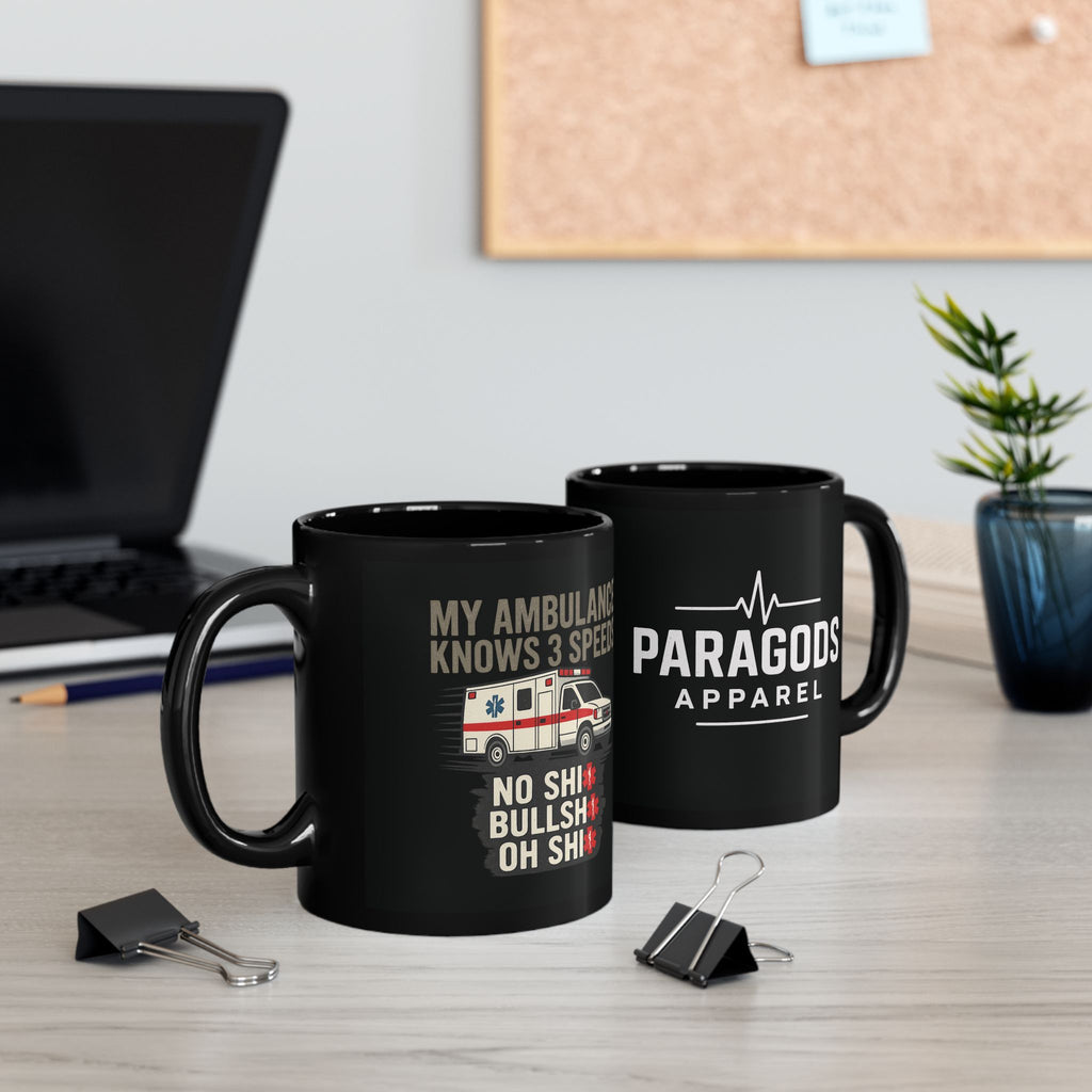 Mug Ambulance Speeds Funny 11oz