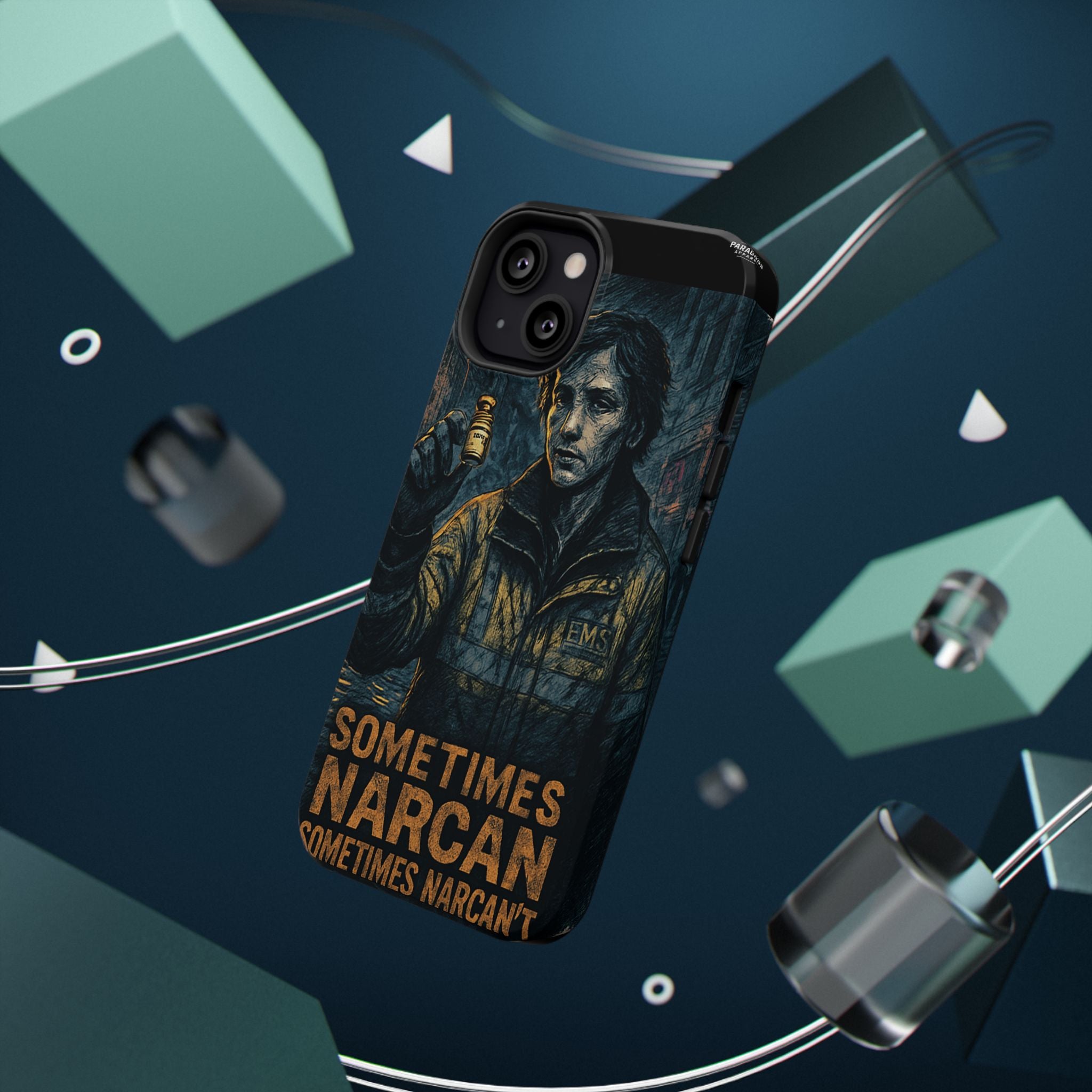 Resilient Phone Case: Sometimes Narcan, Emergency Services, First Responders Gift, Support Awareness, Durable Protection
