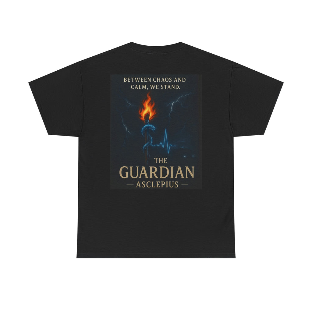 Guardian Asclepius EMS Tribute Unisex Tee, Trendy Graphic T-Shirt, Casual Wear, Unique Gift for Health Professionals, Motivational Shirt