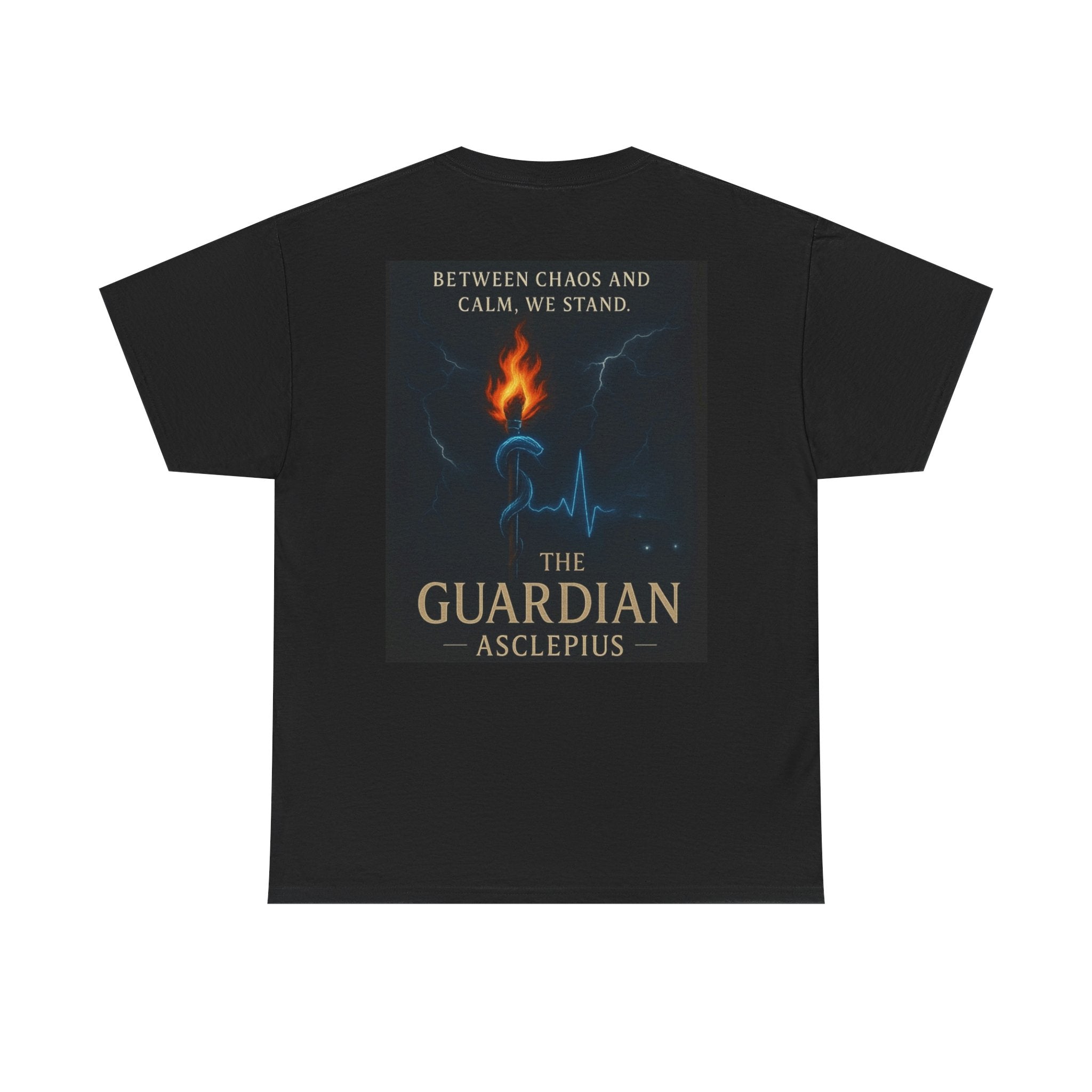 Guardian Asclepius EMS Tribute Unisex Tee, Trendy Graphic T-Shirt, Casual Wear, Unique Gift for Health Professionals, Motivational Shirt