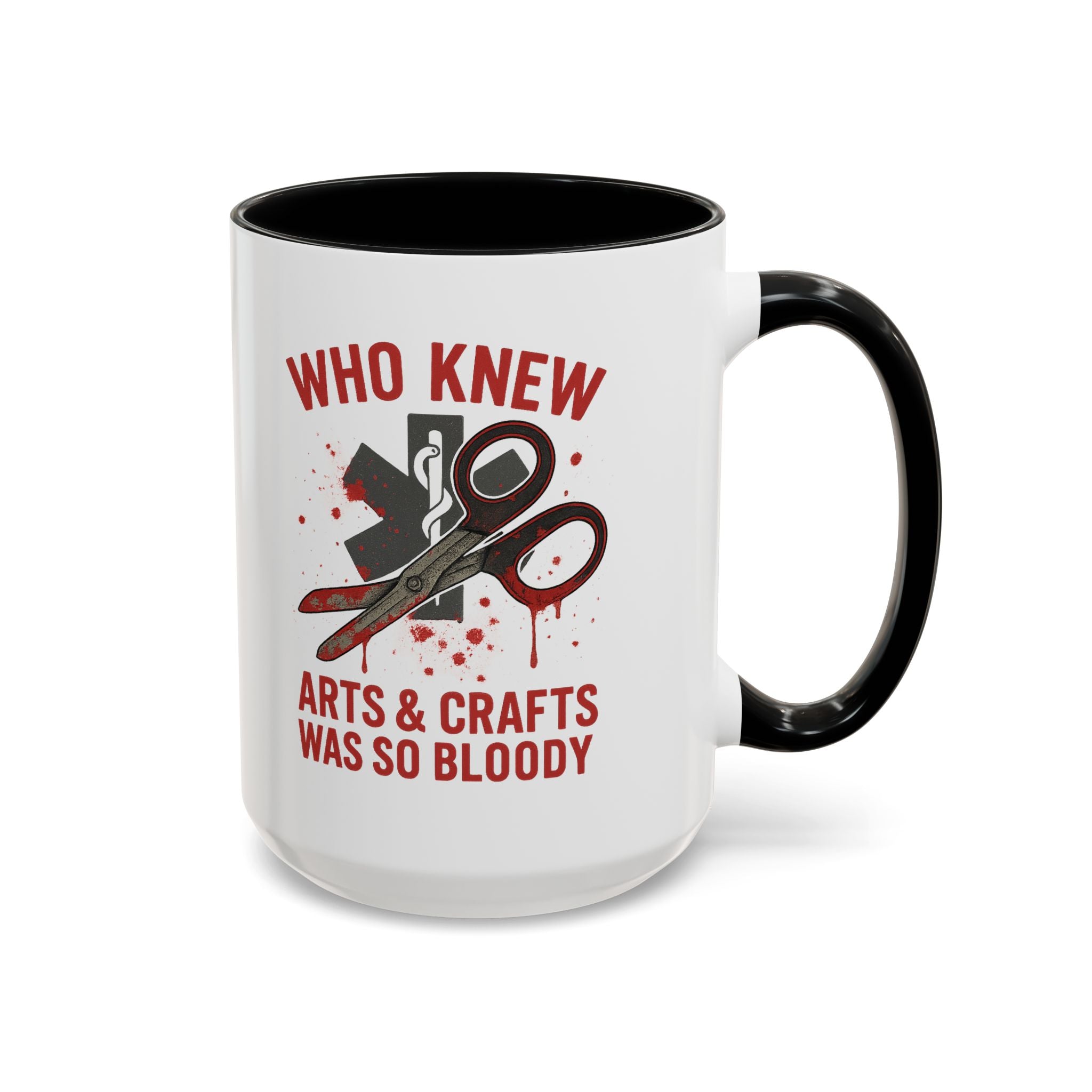 Bloody Arts & Crafts Accent Coffee Mug