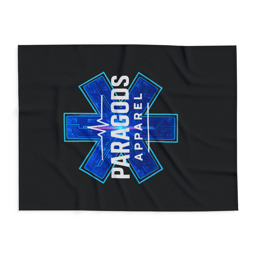 Paragods Apparel Arctic Fleece Blanket | Cozy Gift for First Responders, EMS Enthusiasts, Medical Workers, Home Decor, Unique Present