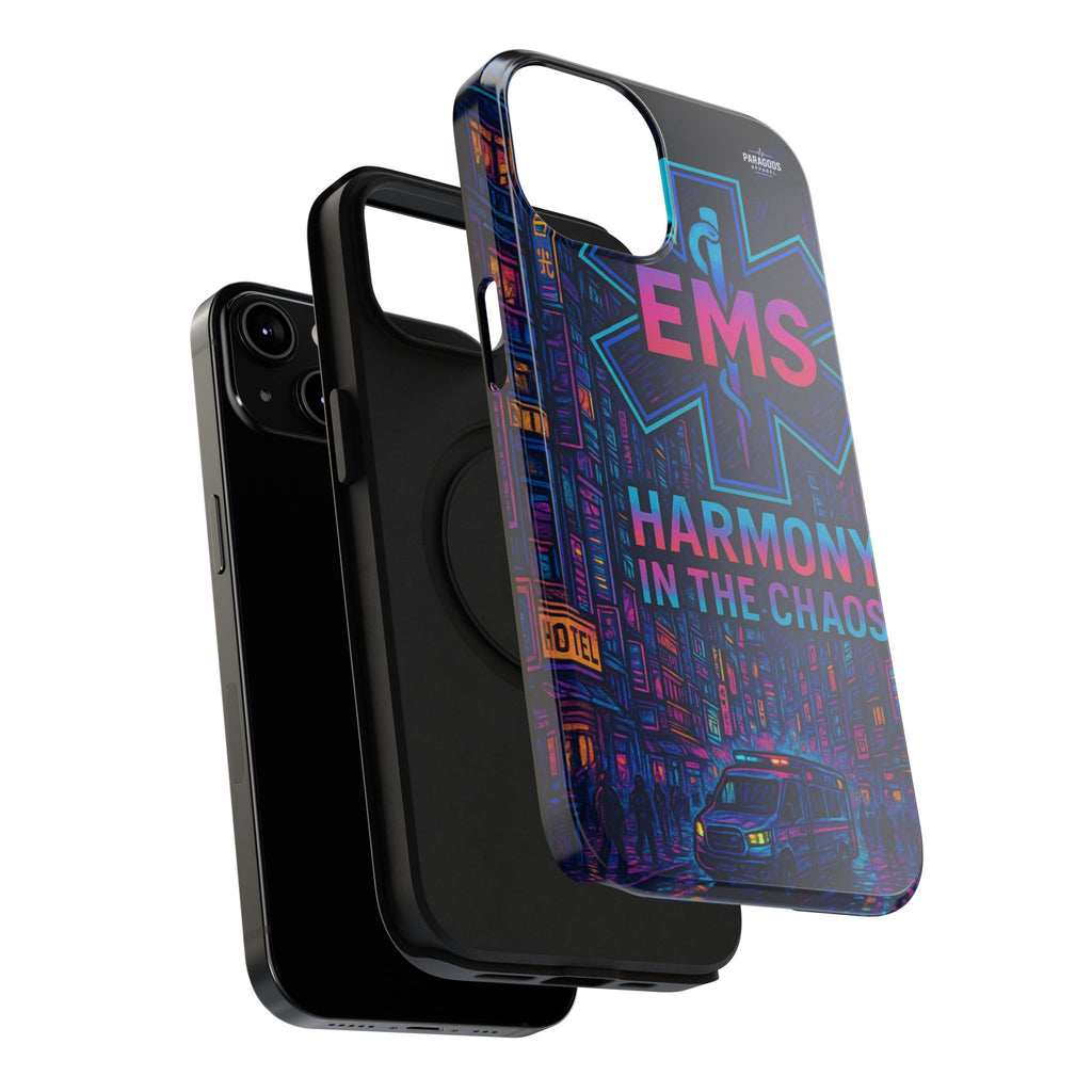 EMS Harmony in the Chaos Impact-Resistant Phone Case, Emergency Services Gift, Durable Phone Cover, Medic Accessories, EMT Merchandise