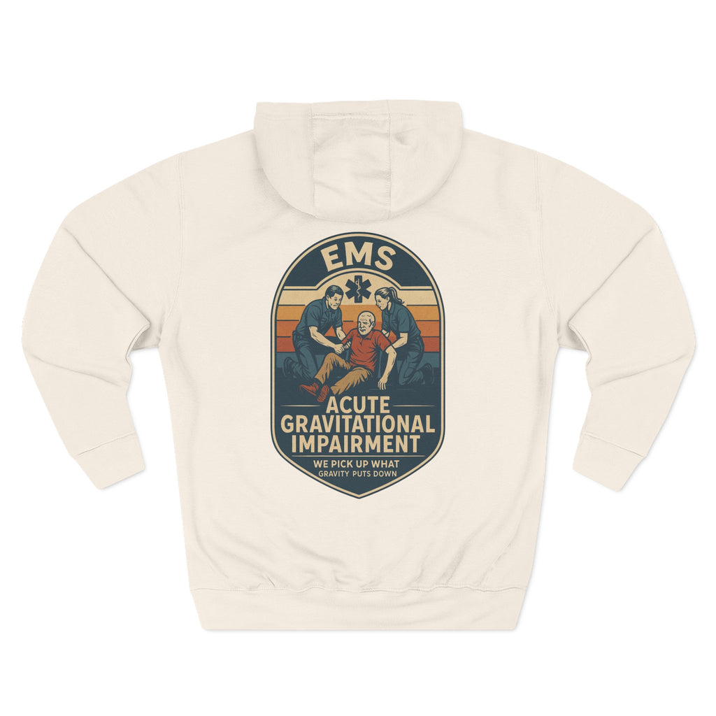 Vintage EMS Hoodie - Acute Gravitational Impairment