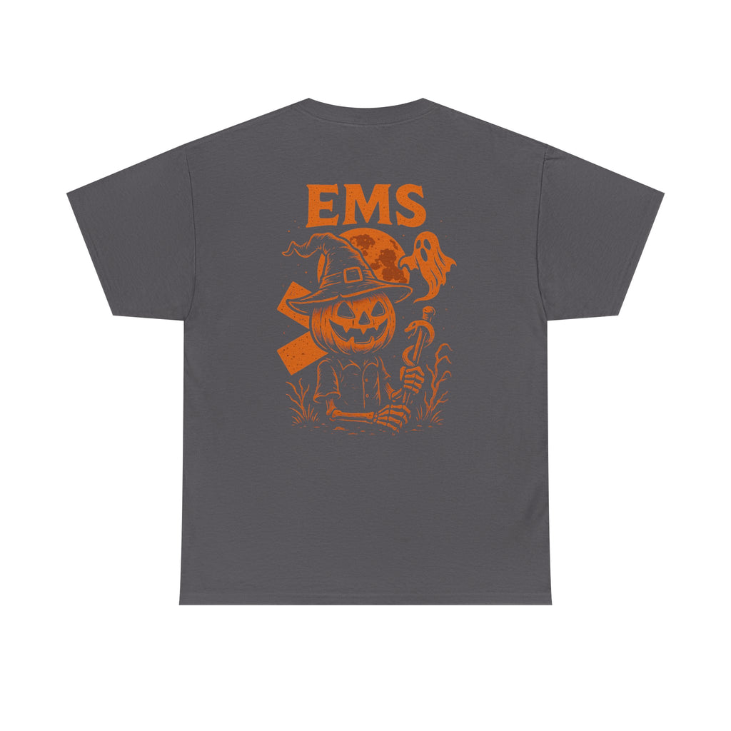 Halloween EMS Pumpkin Tee EMS Shirt, Fall T-Shirt, Spooky Season Apparel,Gift for Medics
