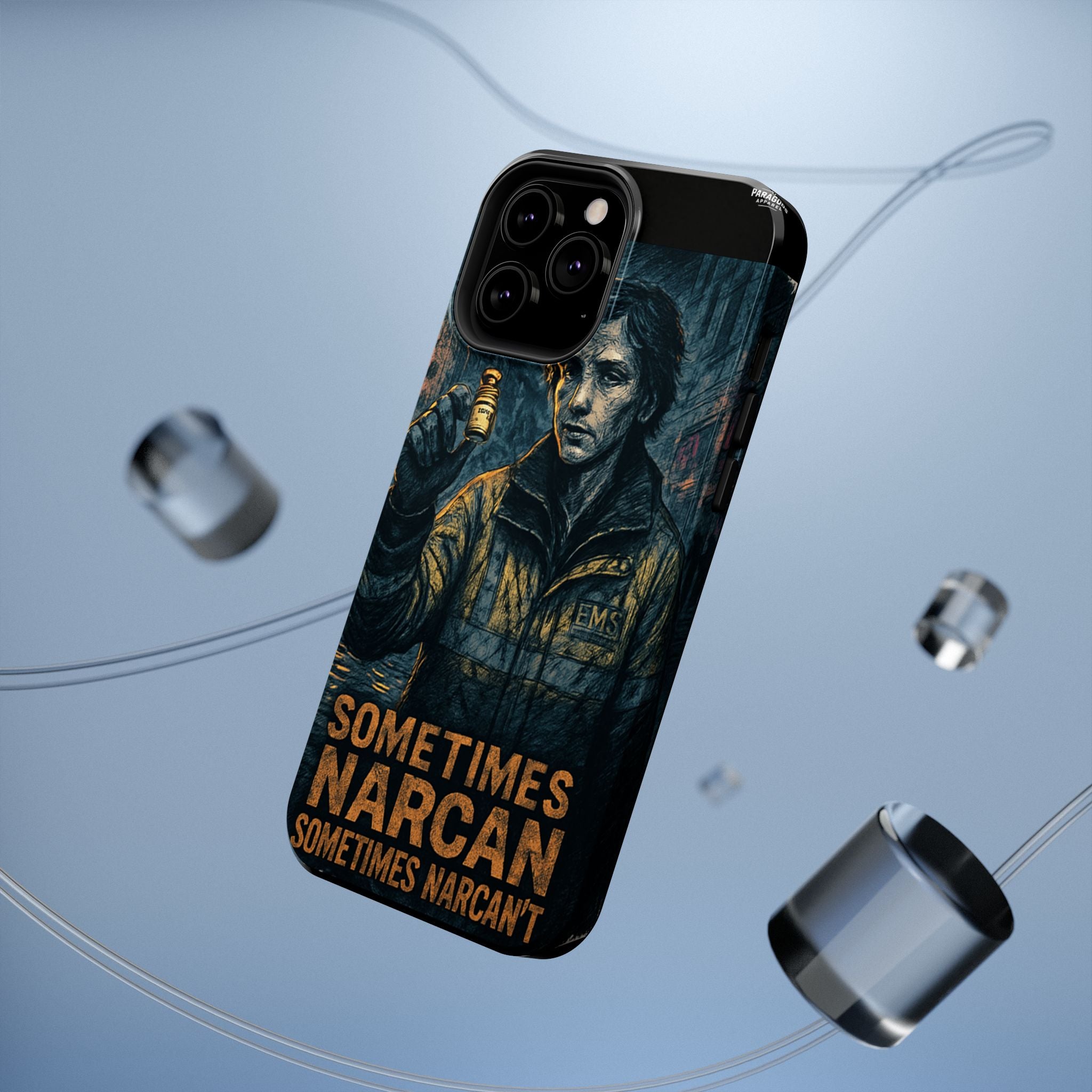Resilient Phone Case: Sometimes Narcan, Emergency Services, First Responders Gift, Support Awareness, Durable Protection