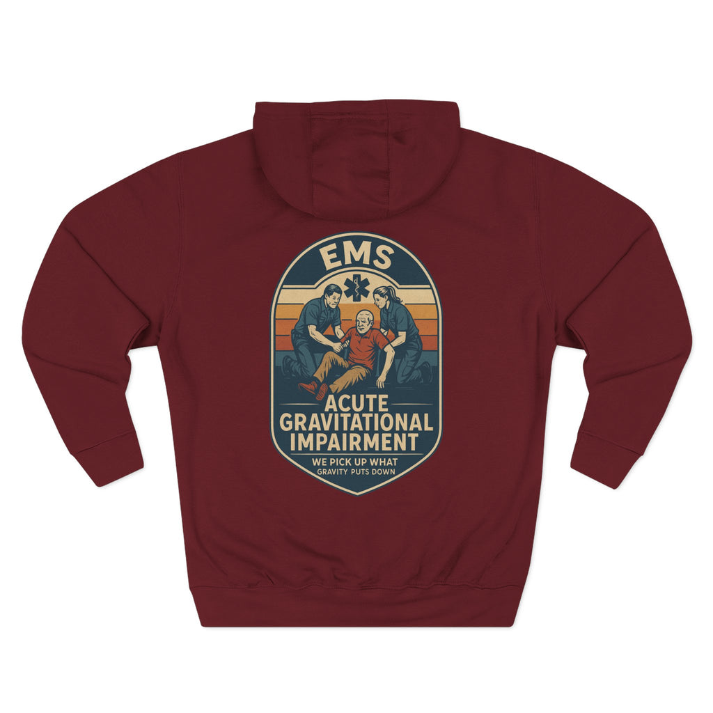 Vintage EMS Hoodie - Acute Gravitational Impairment