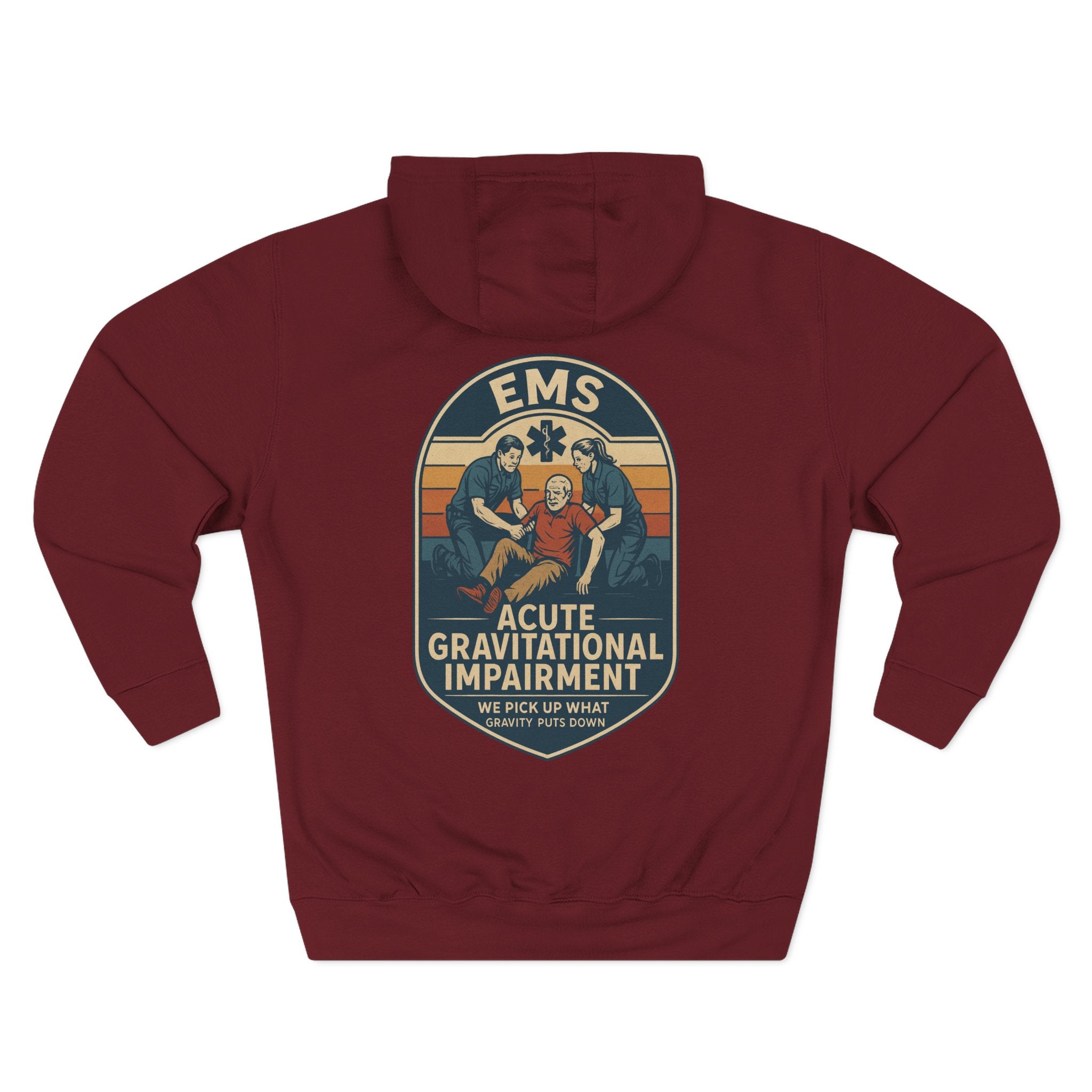 Vintage EMS Hoodie - Acute Gravitational Impairment