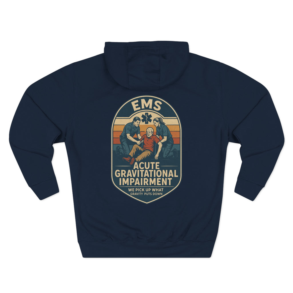 Vintage EMS Hoodie - Acute Gravitational Impairment