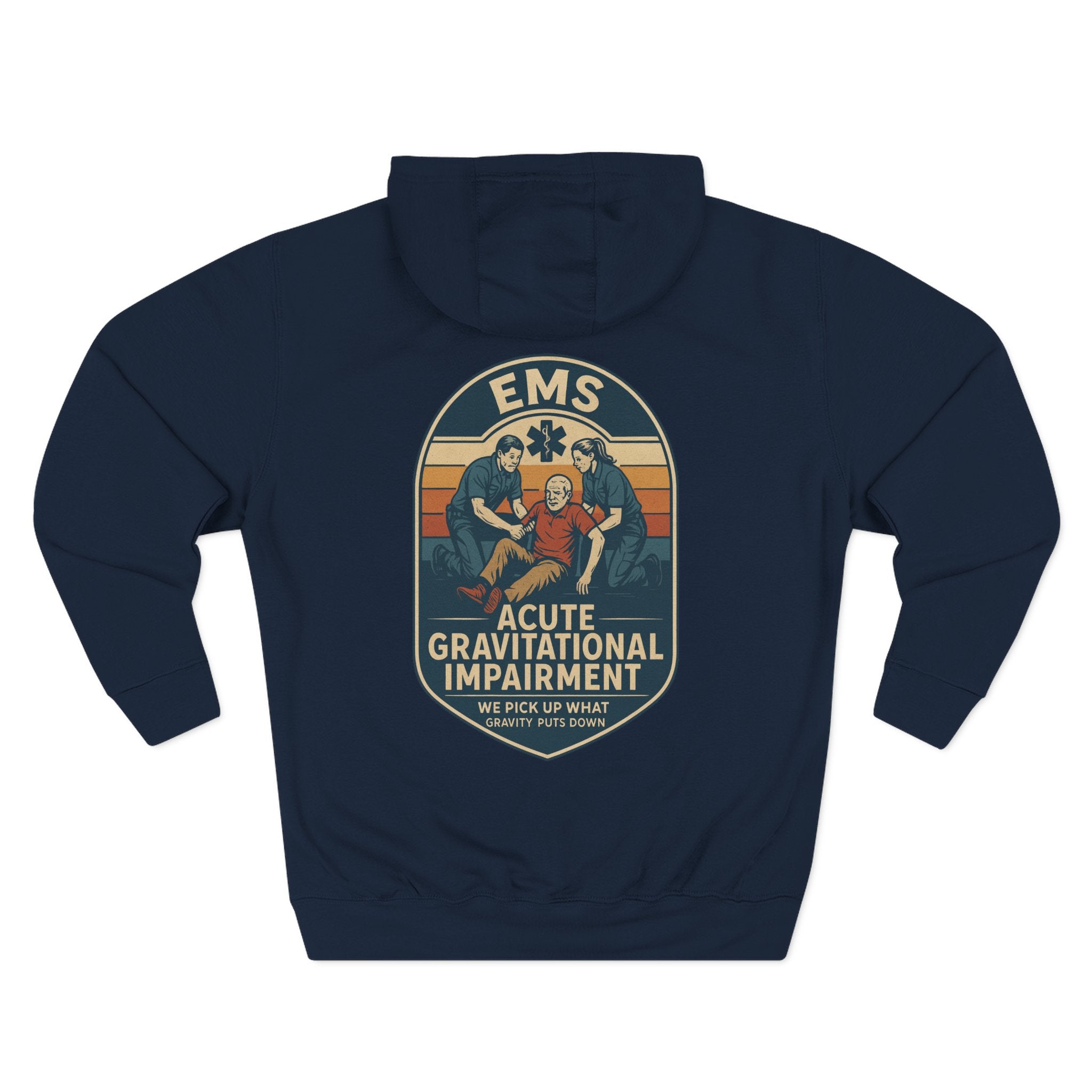 Vintage EMS Hoodie - Acute Gravitational Impairment
