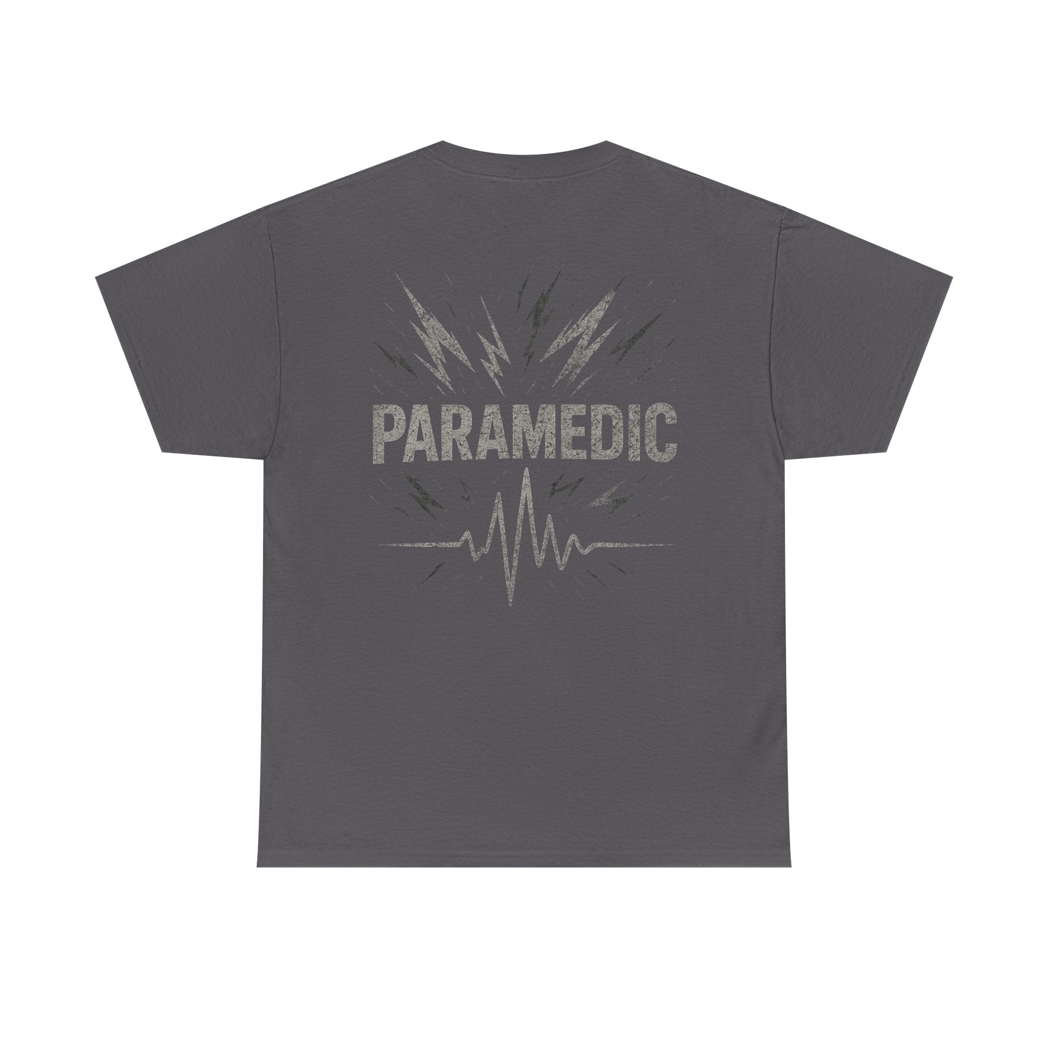 Paramedic Heavy Cotton Tee for First Responders, Unisex T-Shirt, Emergency Medical Tee, Gift for EMTs, Casual Everyday Wear