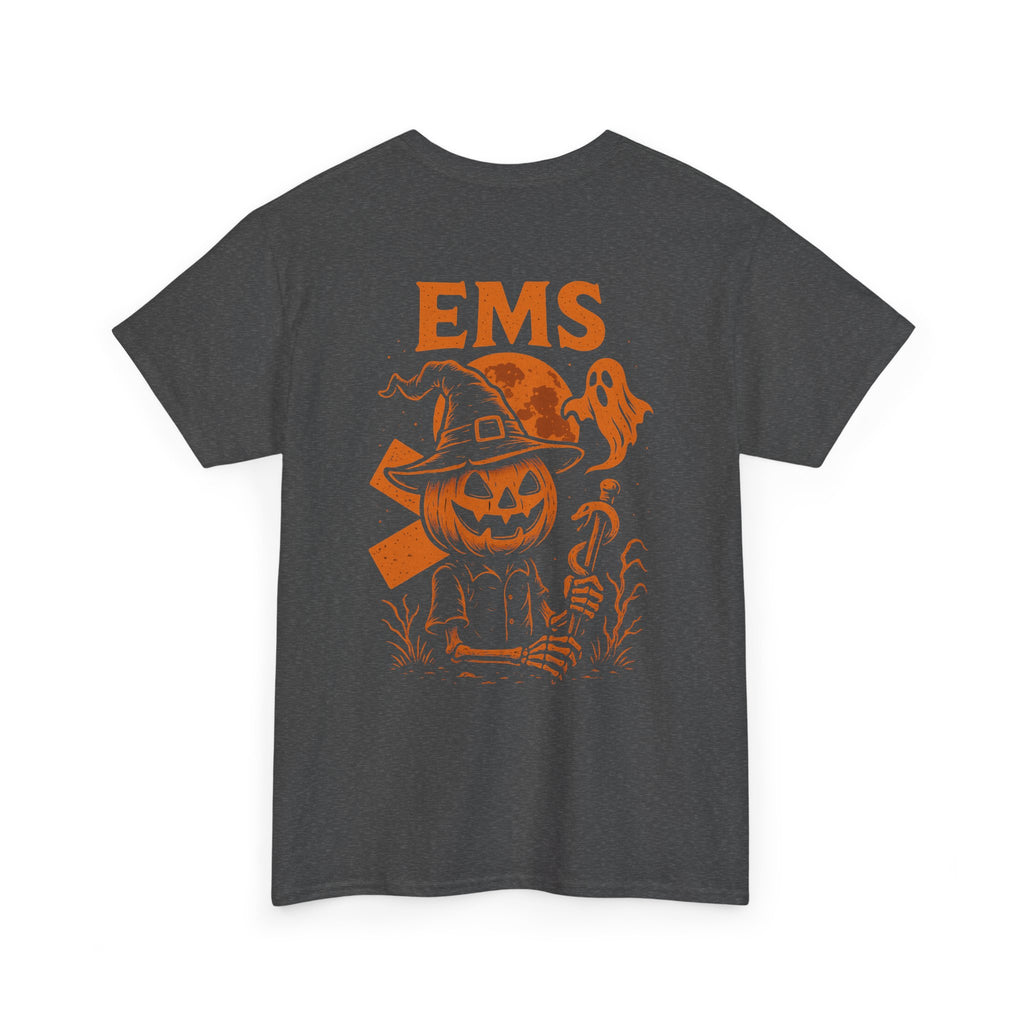 Halloween EMS Pumpkin Tee EMS Shirt, Fall T-Shirt, Spooky Season Apparel,Gift for Medics