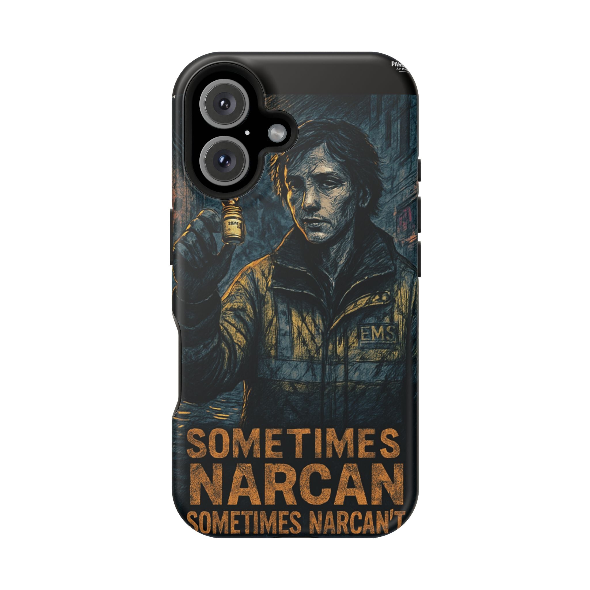 Resilient Phone Case: Sometimes Narcan, Emergency Services, First Responders Gift, Support Awareness, Durable Protection