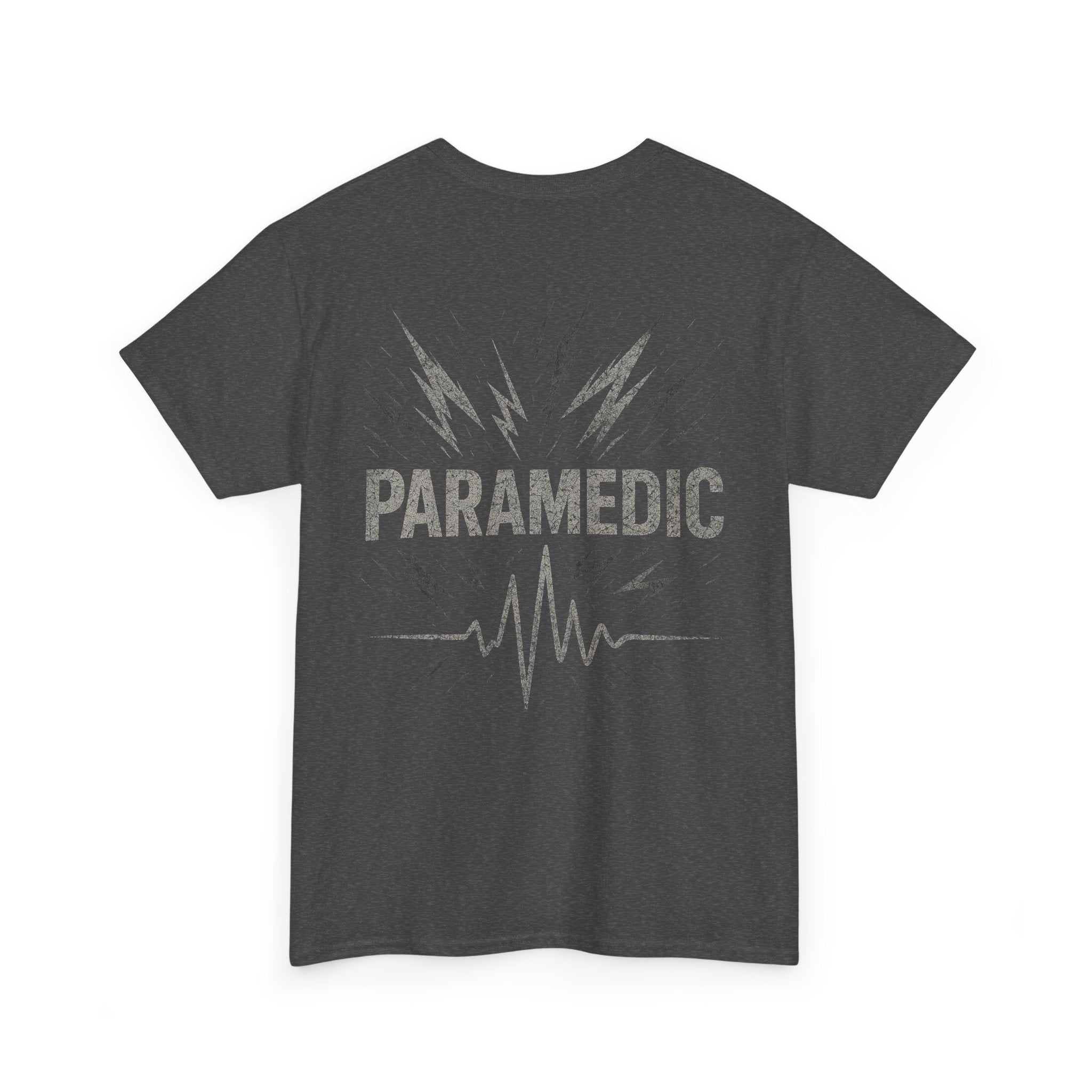 Paramedic Heavy Cotton Tee for First Responders, Unisex T-Shirt, Emergency Medical Tee, Gift for EMTs, Casual Everyday Wear