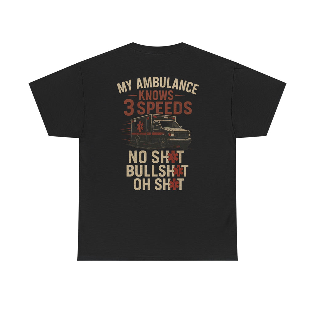 EMS 3 Speed Unisex T-Shirt - Vintage Style Medical Apparel