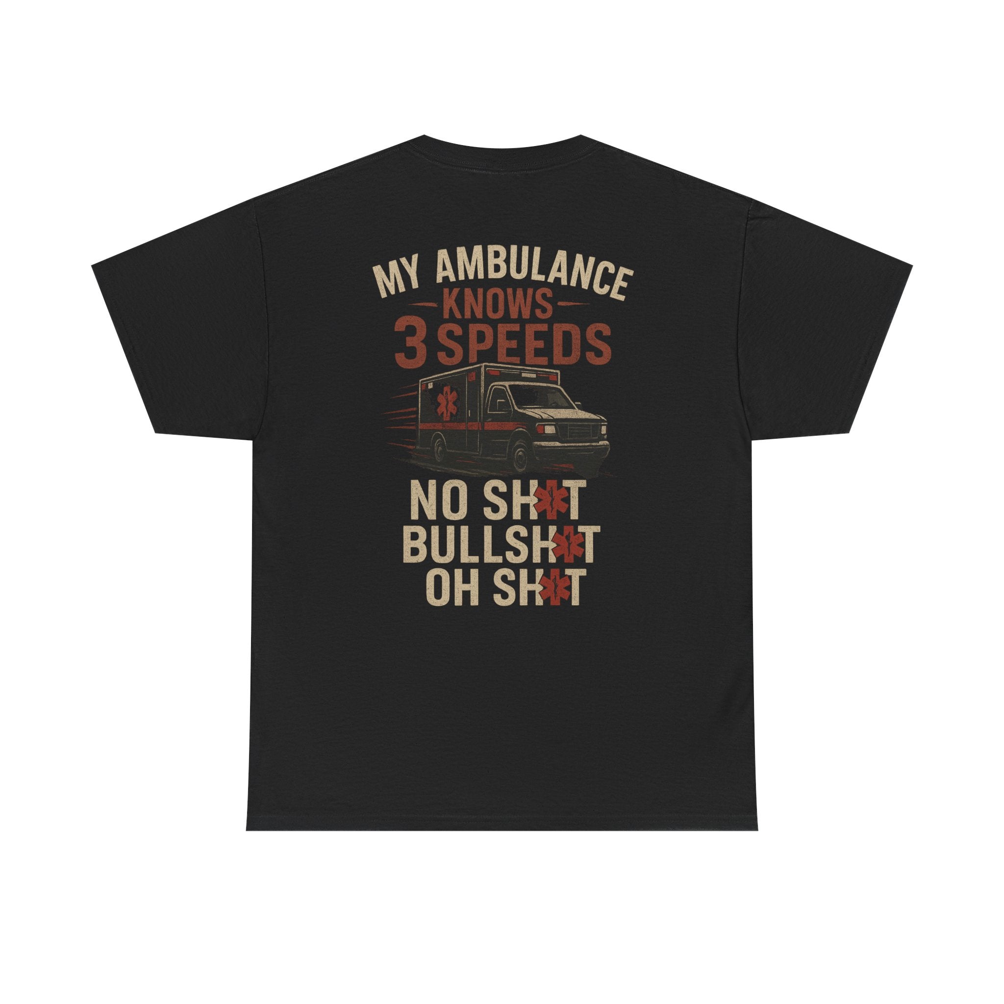 EMS 3 Speed Unisex T-Shirt - Vintage Style Medical Apparel