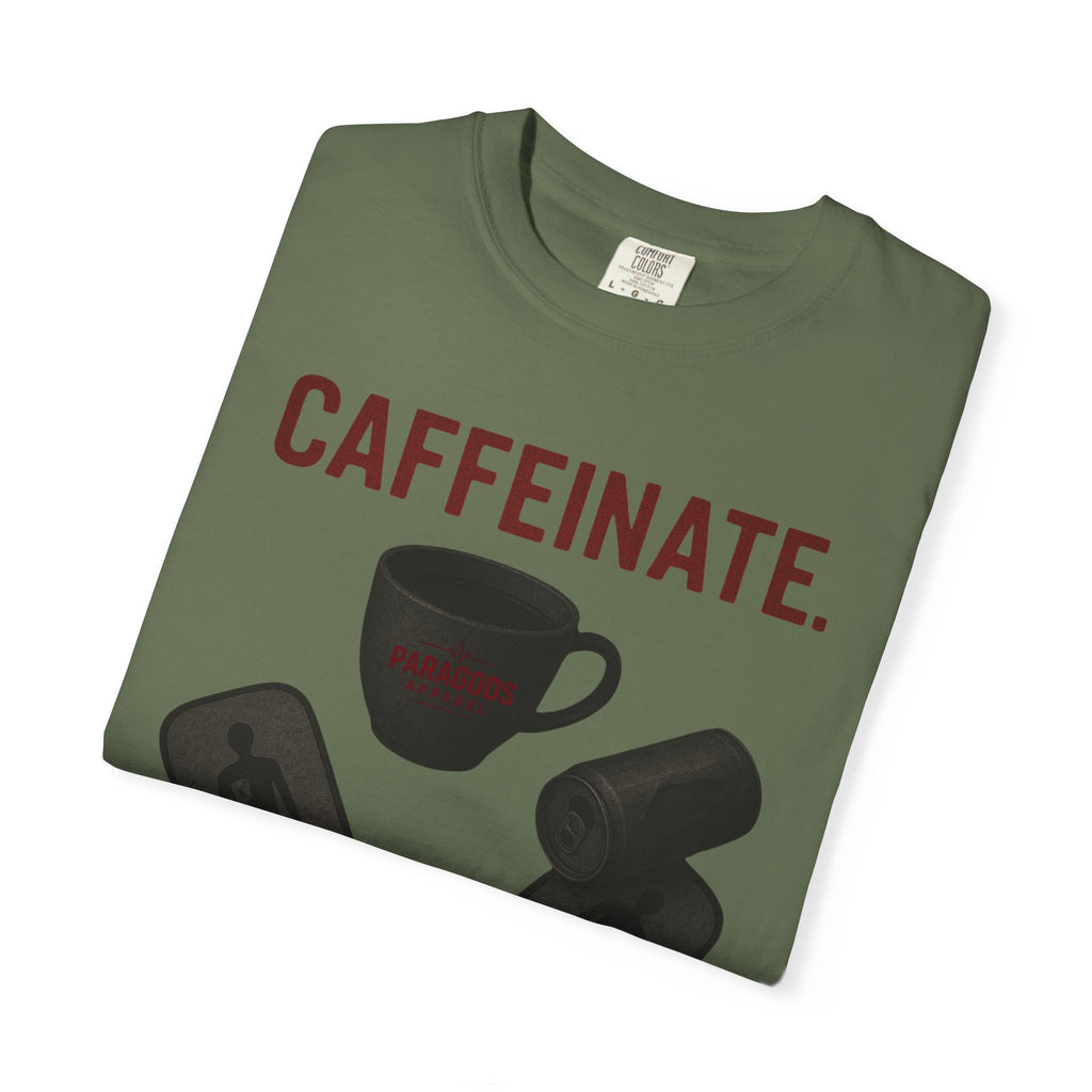EMS Caffeinate Defibrillate Repeat Unisex T-shirt