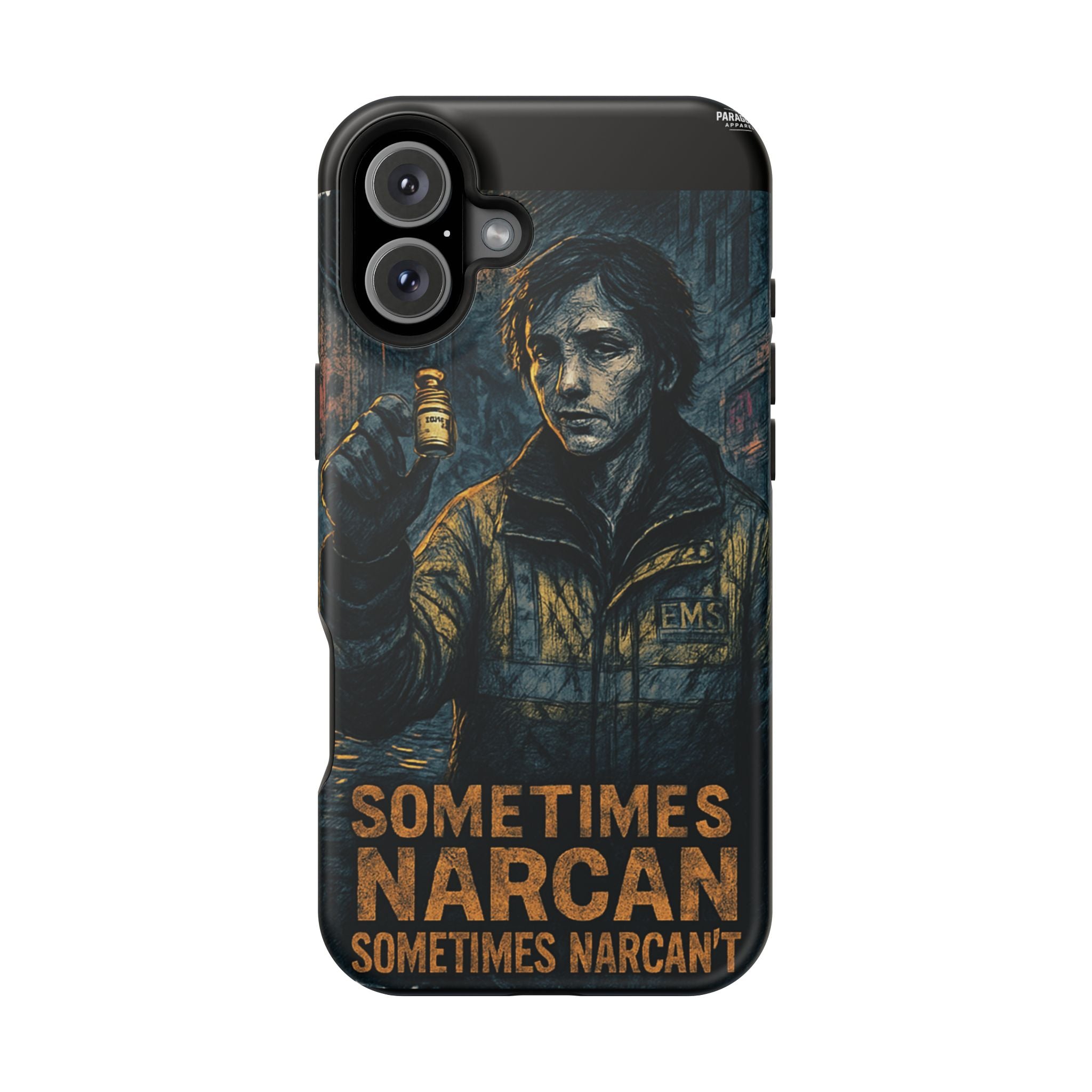 Resilient Phone Case: Sometimes Narcan, Emergency Services, First Responders Gift, Support Awareness, Durable Protection