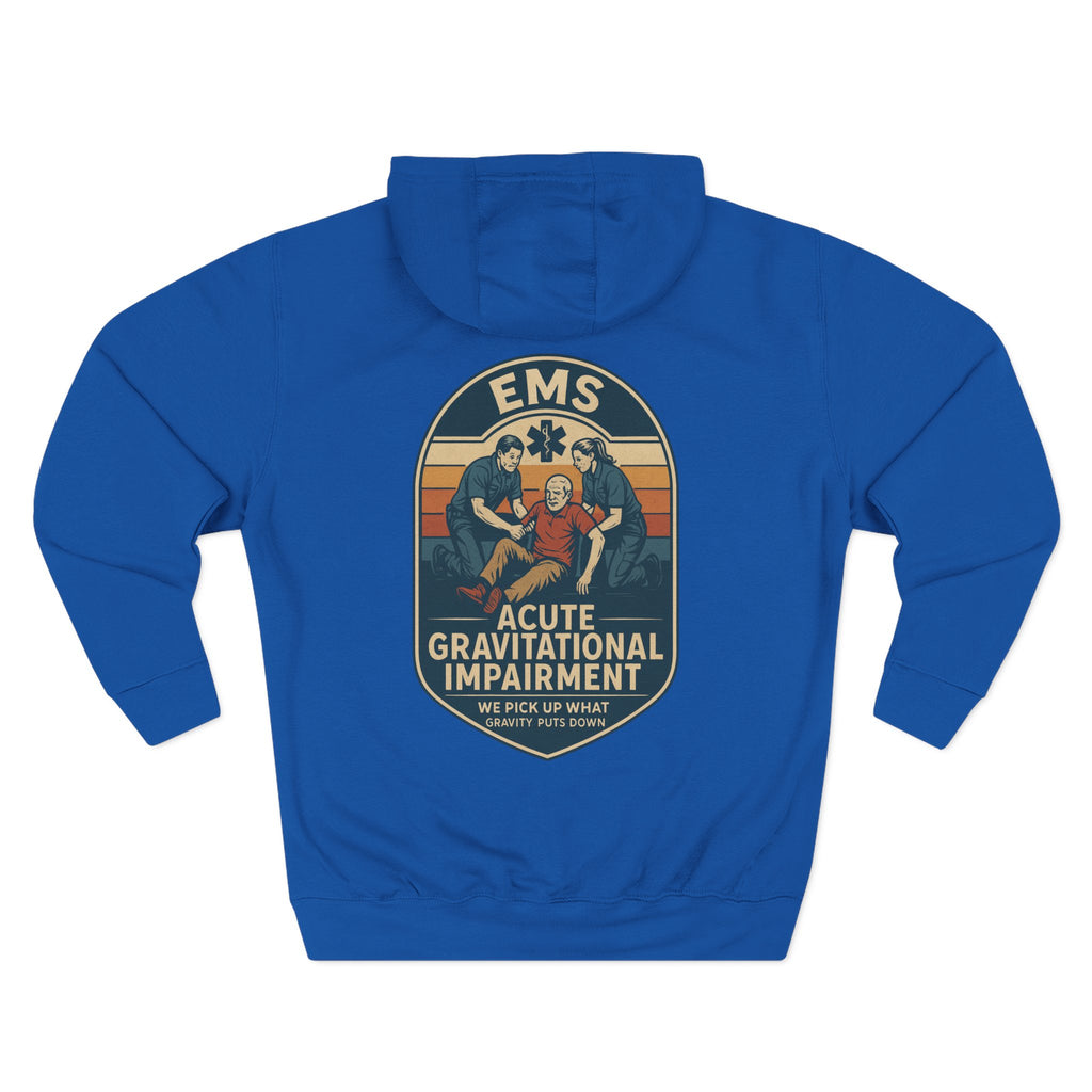 Vintage EMS Hoodie - Acute Gravitational Impairment
