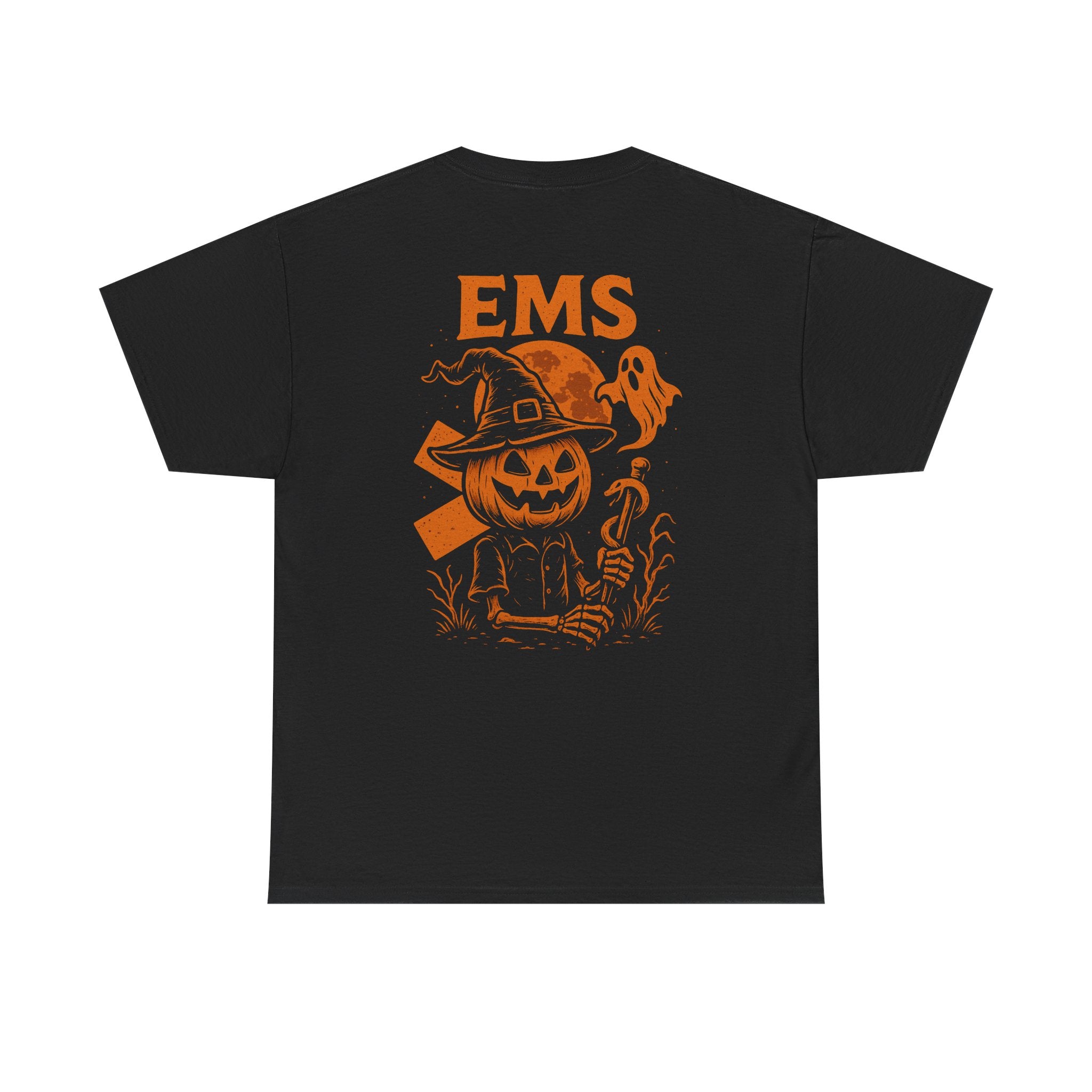 Halloween EMS Pumpkin Tee EMS Shirt, Fall T-Shirt, Spooky Season Apparel,Gift for Medics