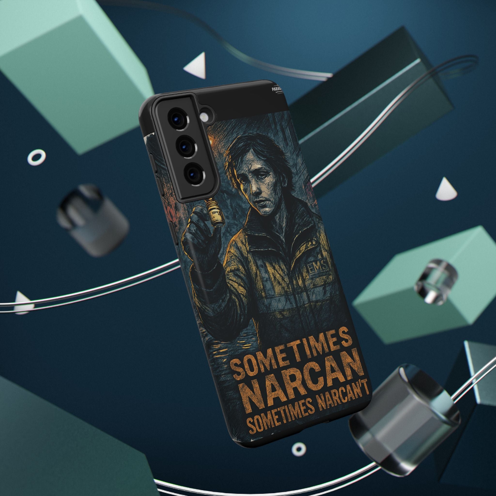 Resilient Phone Case: Sometimes Narcan, Emergency Services, First Responders Gift, Support Awareness, Durable Protection