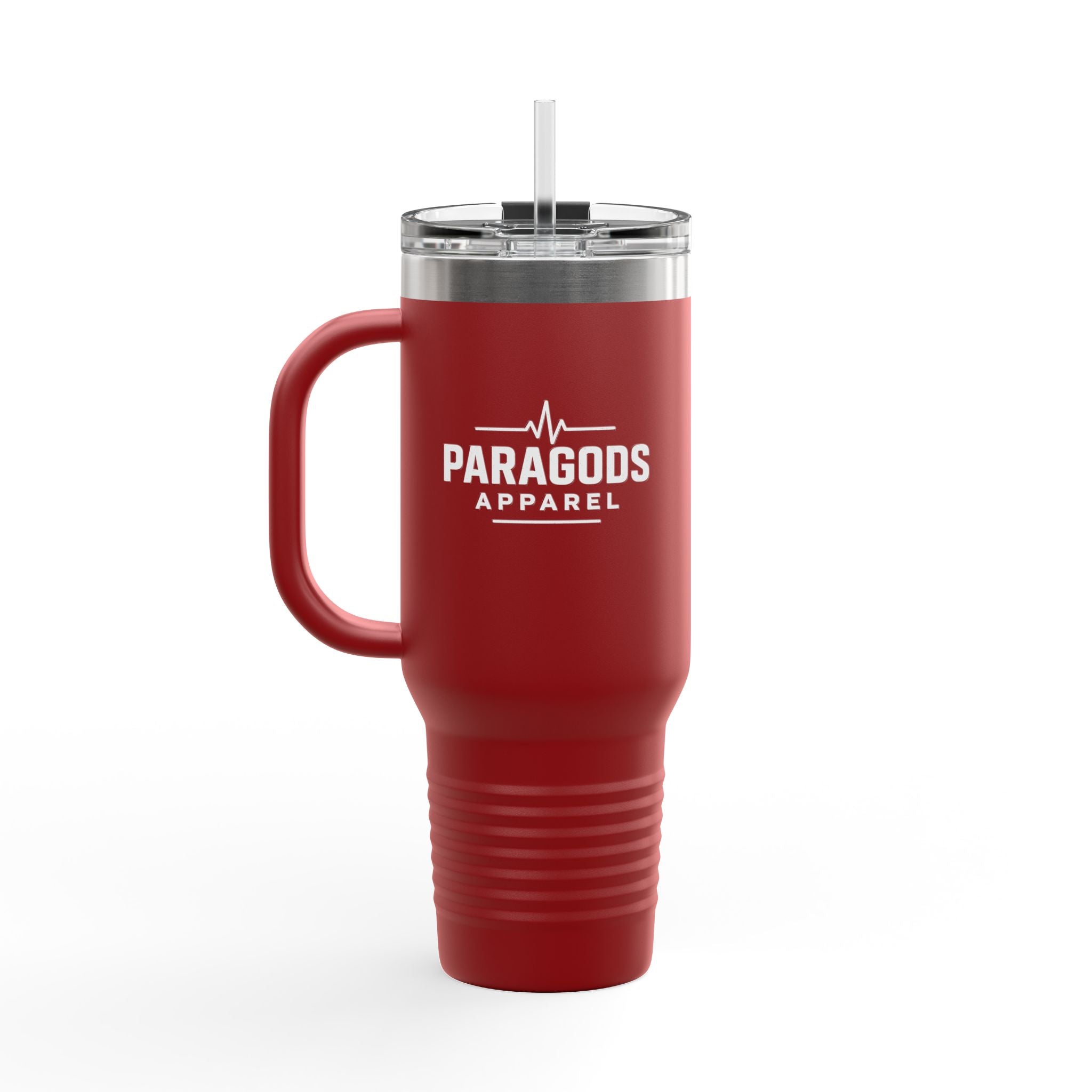 Red Insulated Travel Mug – Perfect for On-the-Go Hydration, Gifts, Outdoor Adventures, and More!