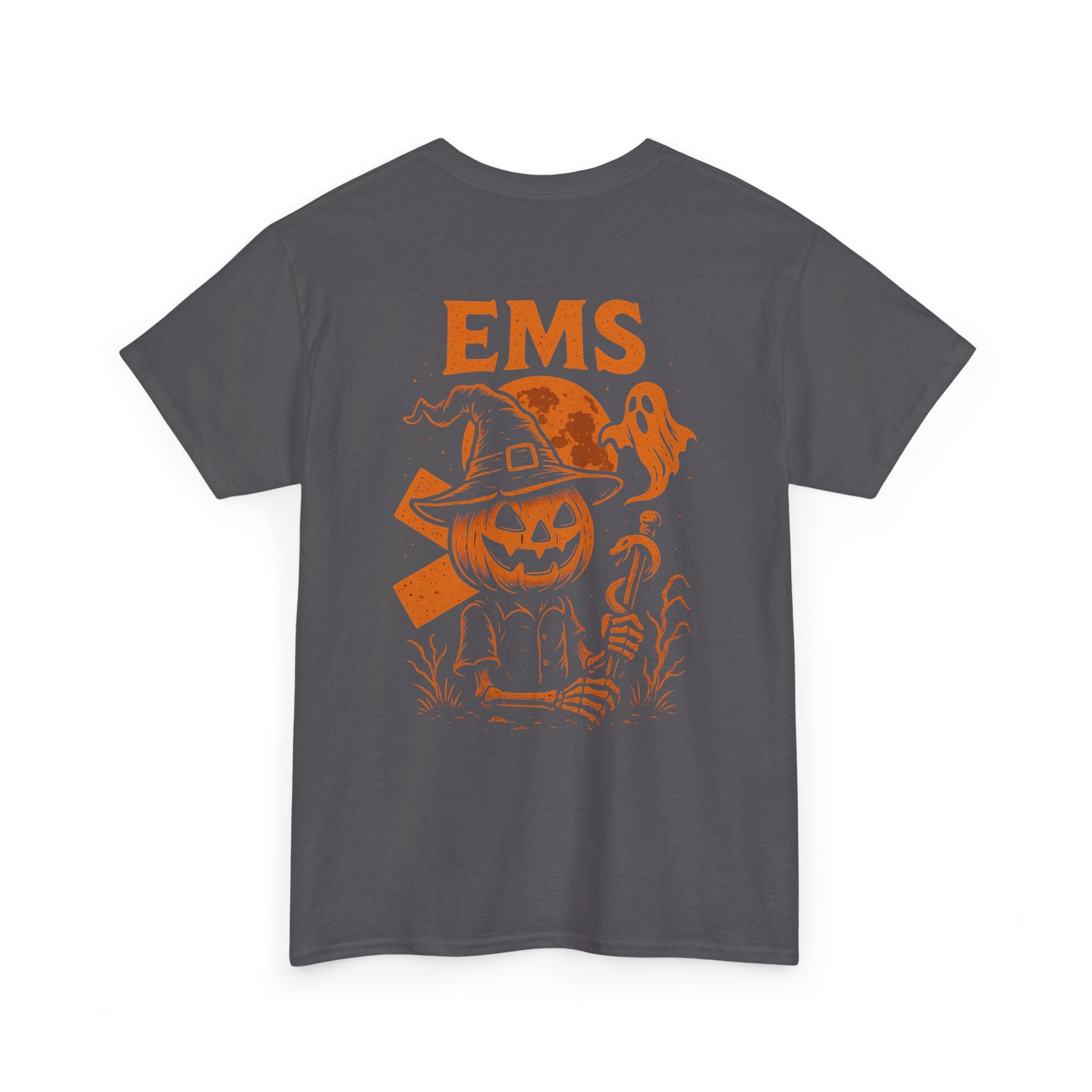 Halloween EMS Pumpkin Tee EMS Shirt, Fall T-Shirt, Spooky Season Apparel,Gift for Medics