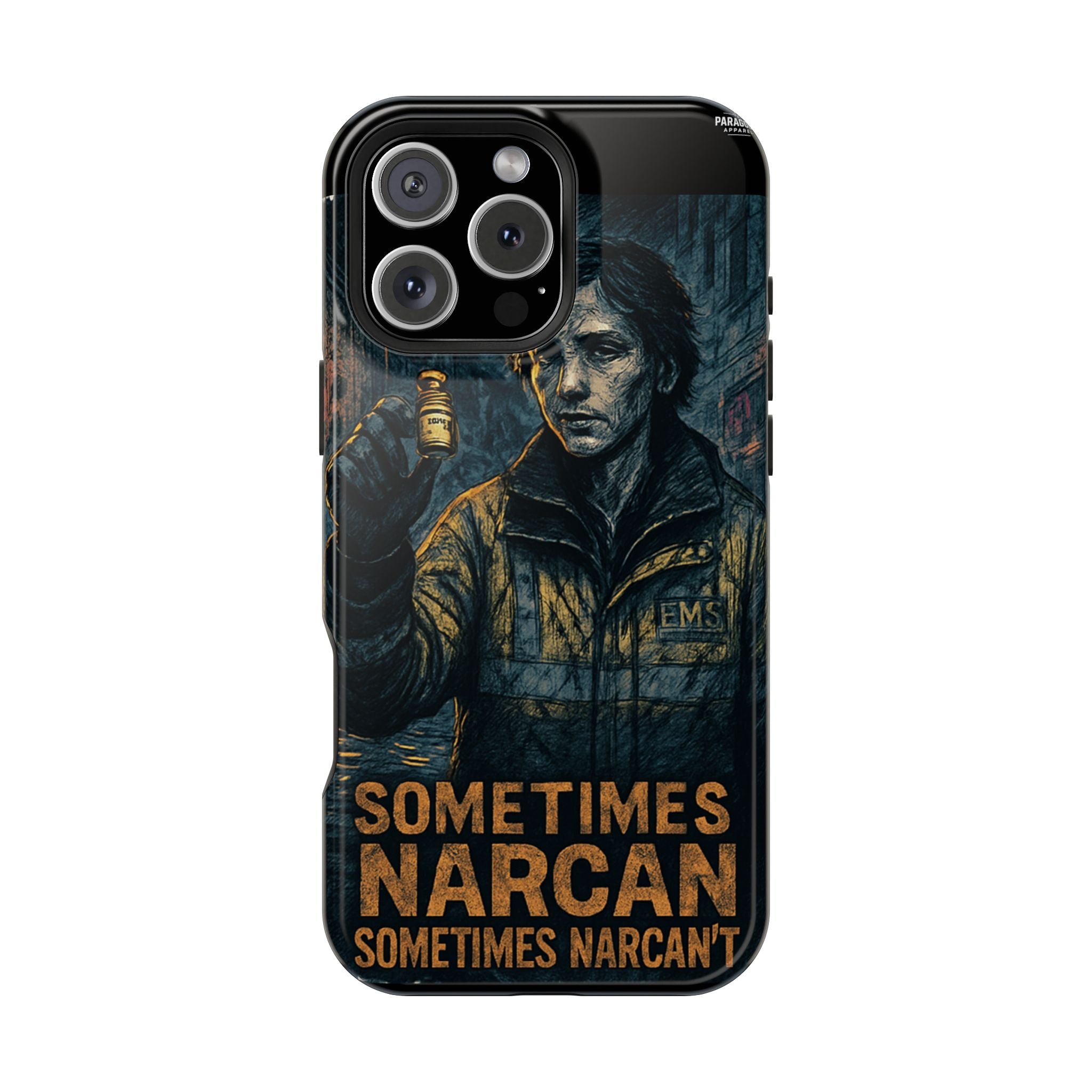 Resilient Phone Case: Sometimes Narcan, Emergency Services, First Responders Gift, Support Awareness, Durable Protection