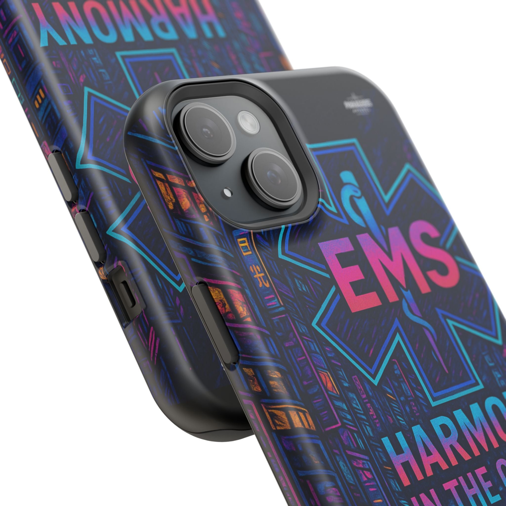 EMS Harmony in the Chaos Impact-Resistant Phone Case, Emergency Services Gift, Durable Phone Cover, Medic Accessories, EMT Merchandise